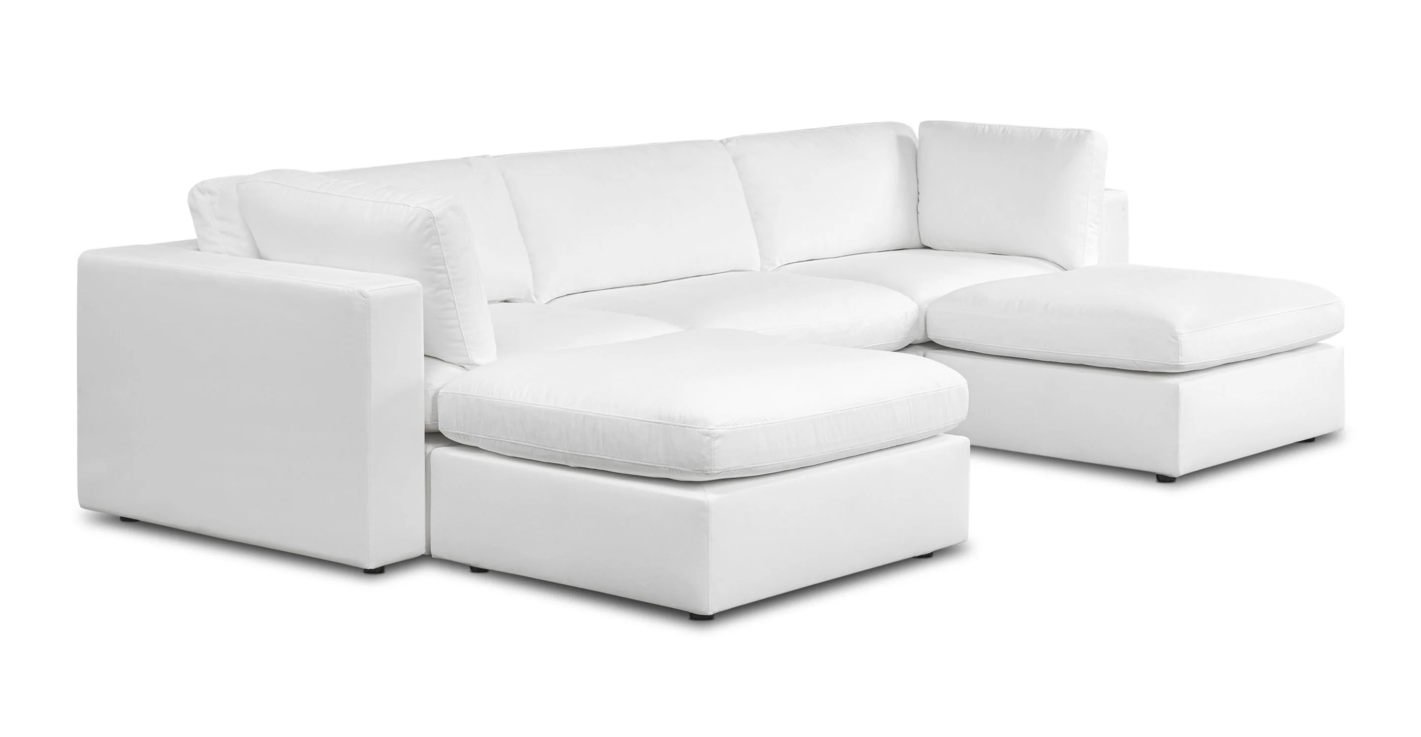 5-Seat Vari Modular Double Chaise Sectional - Image 4