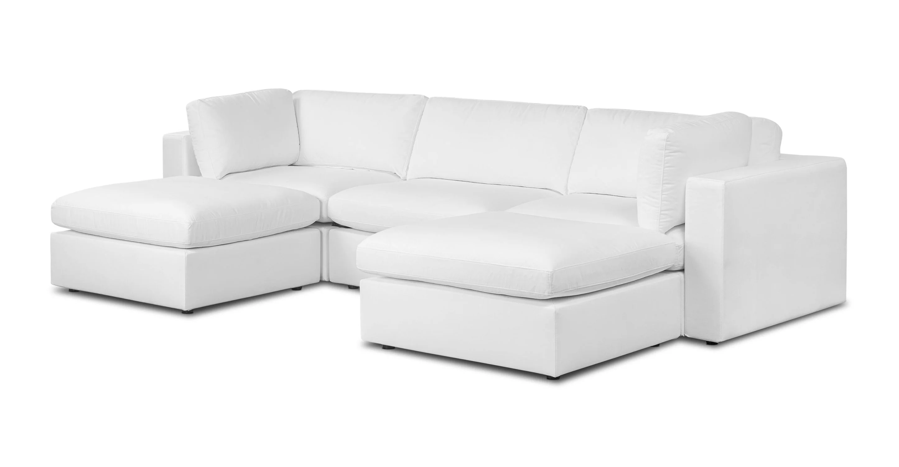 5-Seat Vari Modular Double Chaise Sectional - Image 5