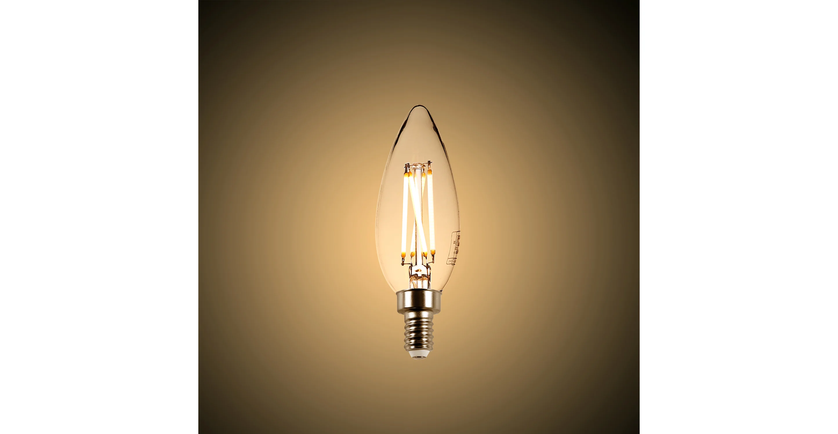 Arden C32 Clear LED Filament Light Bulbs - Image 7