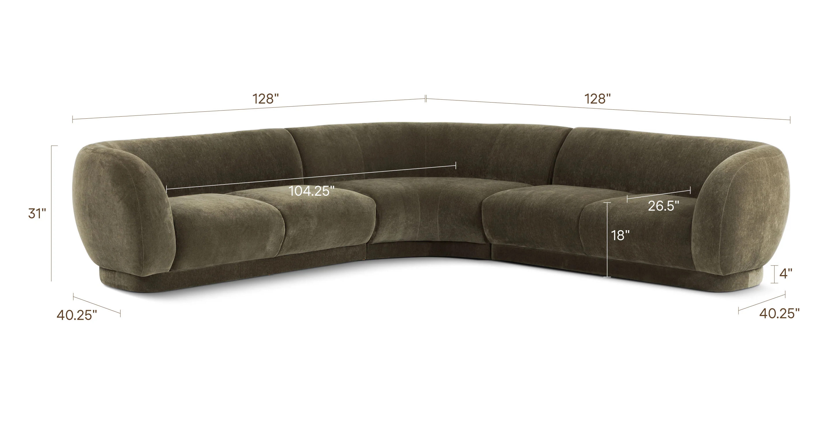 Balvano 3-Piece L-Shaped Sectional (128") - Image 18