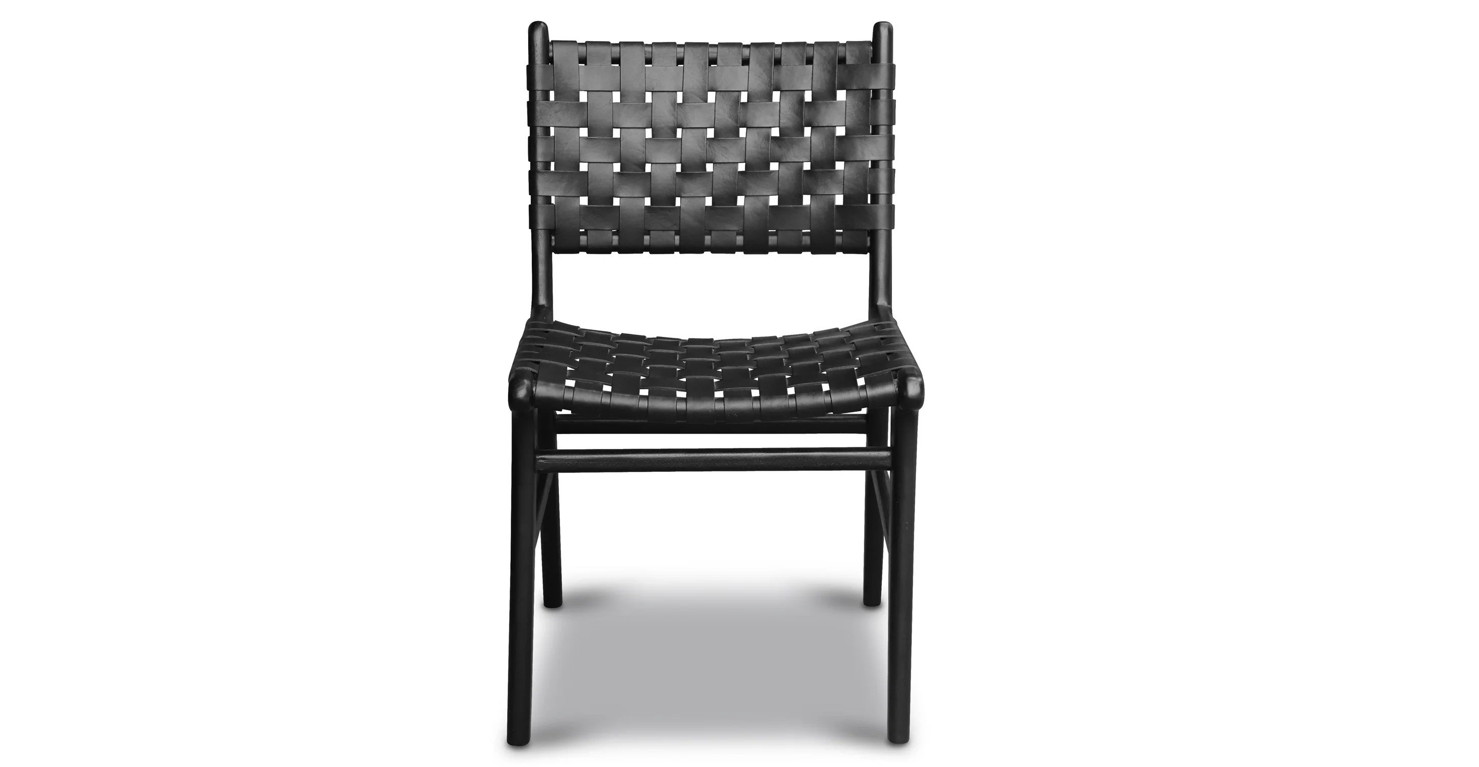 Banda Teak & Leather Dining Chair - Image 15