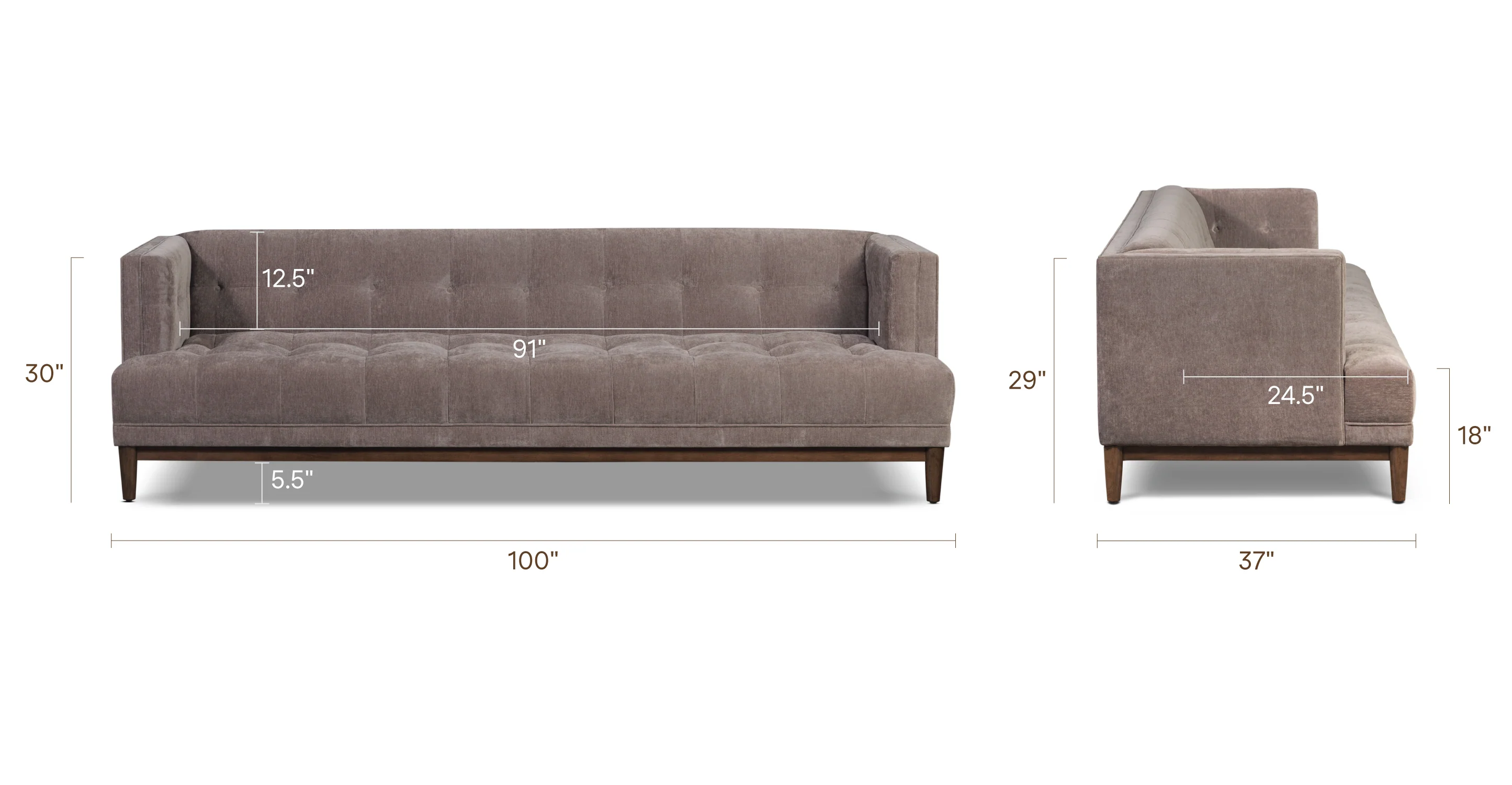 Bolton 100" Sofa - Image 26