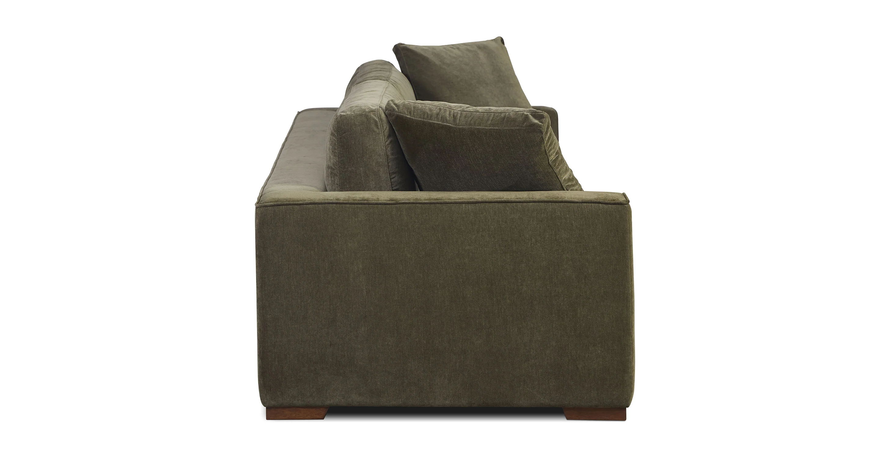Capri 99" Velvet Sofa - Image 3