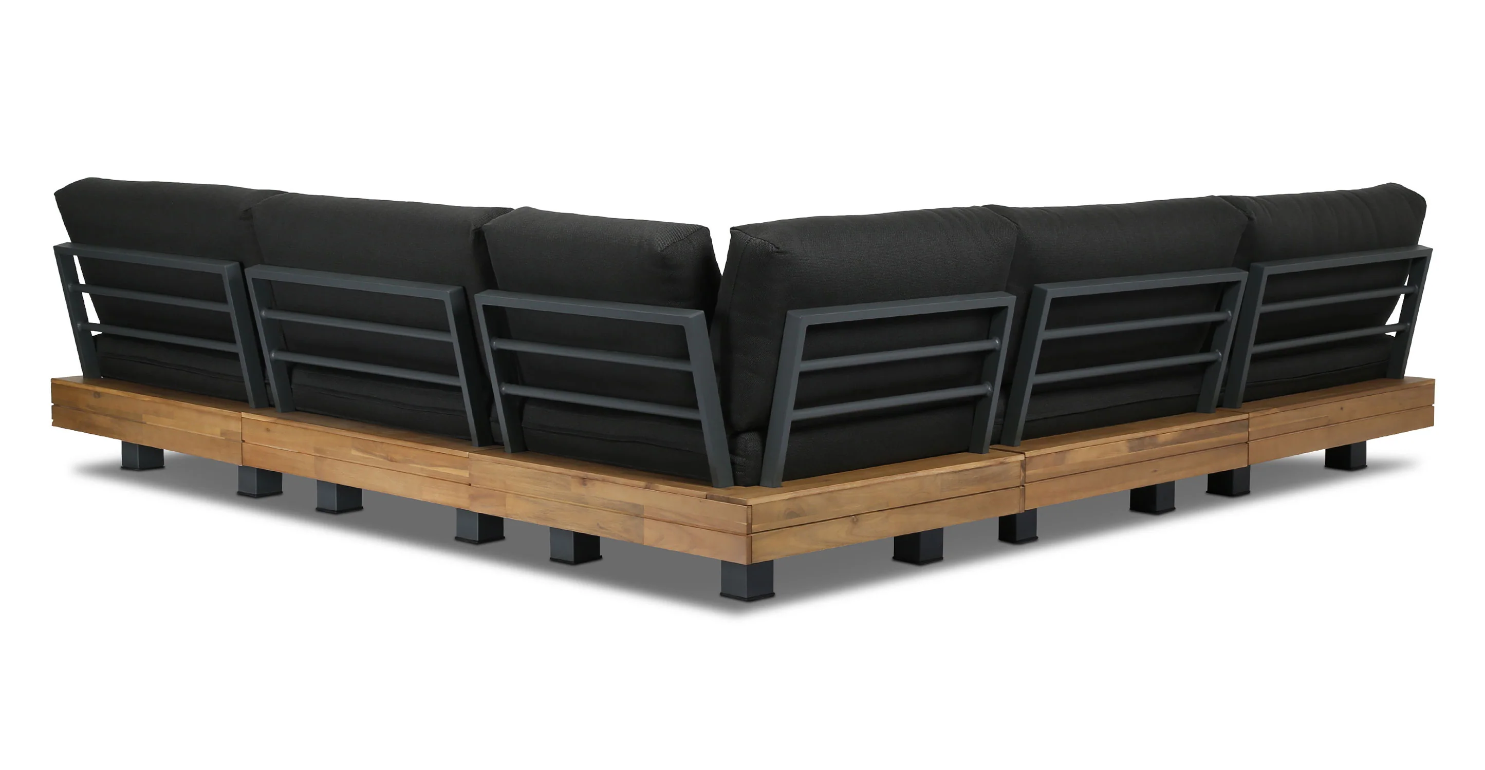 Celenza Modular Full-Corner Sectional Set with Coffee Table - Image 4