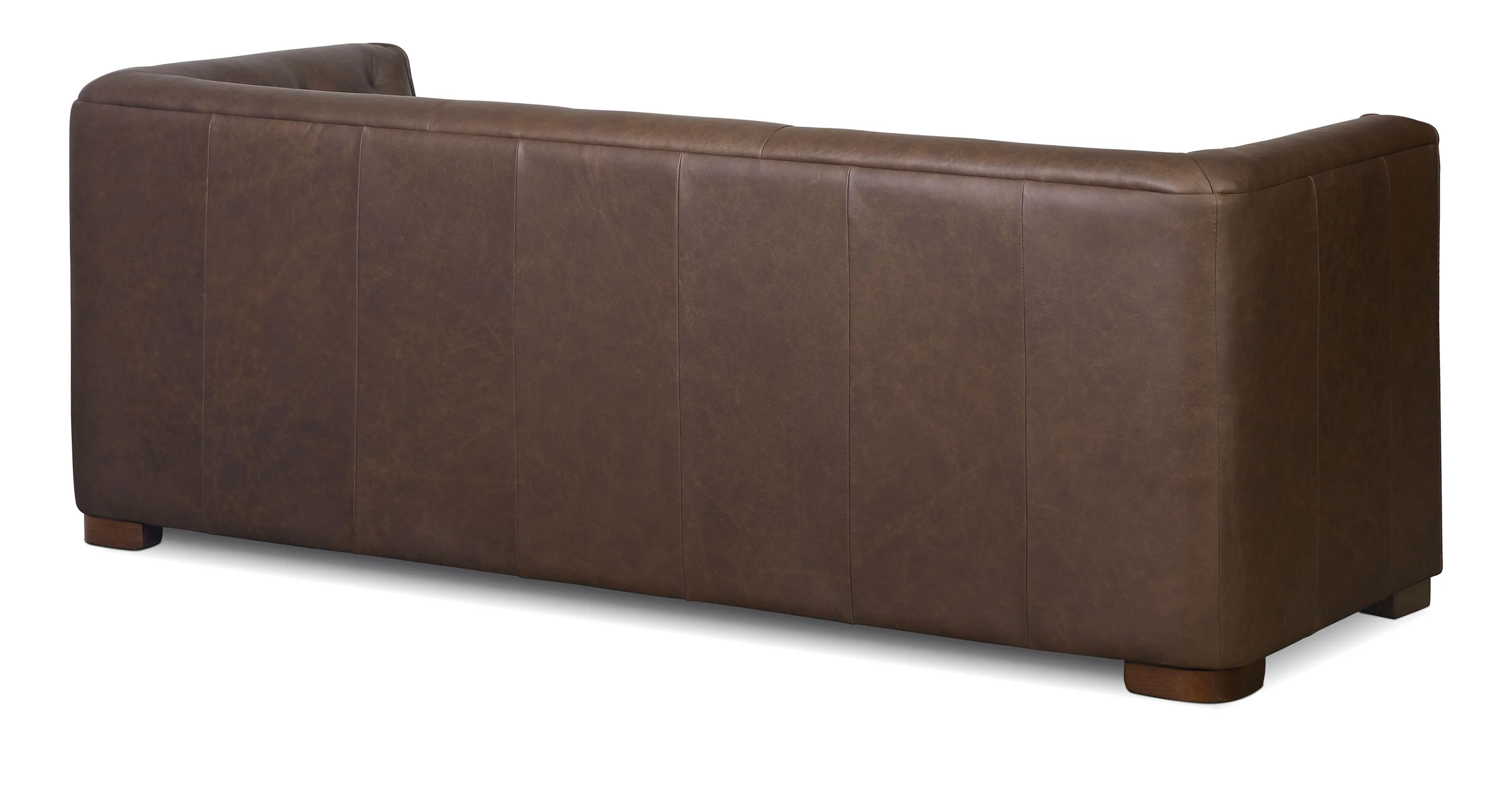 Essex 86" Leather Pull-Out Convertible Sleeper Sofa - Image 17