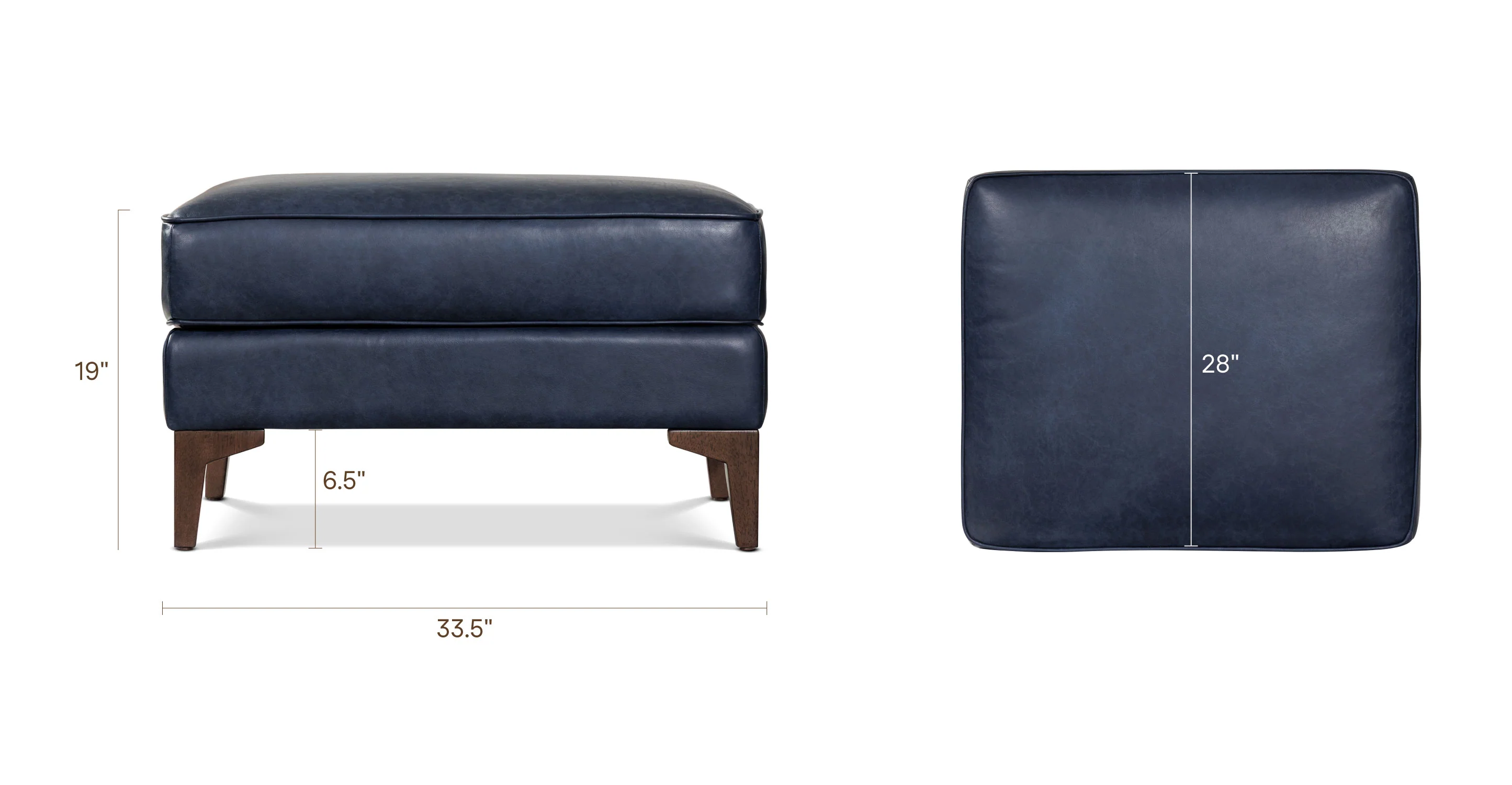 Essex Leather Ottoman 2.0 - Image 21