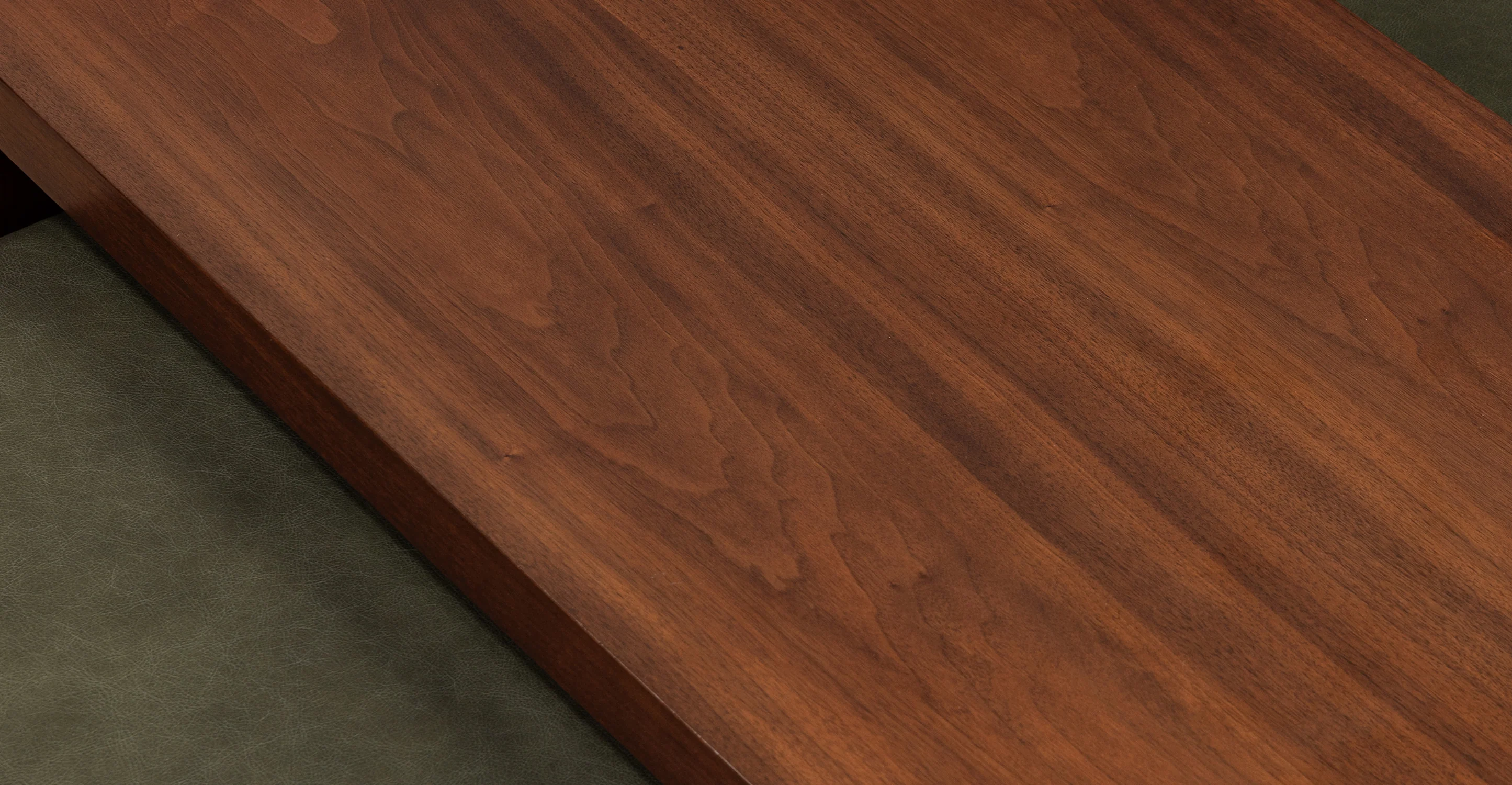 Jarmo Leather Ottoman with Walnut Table - Image 24