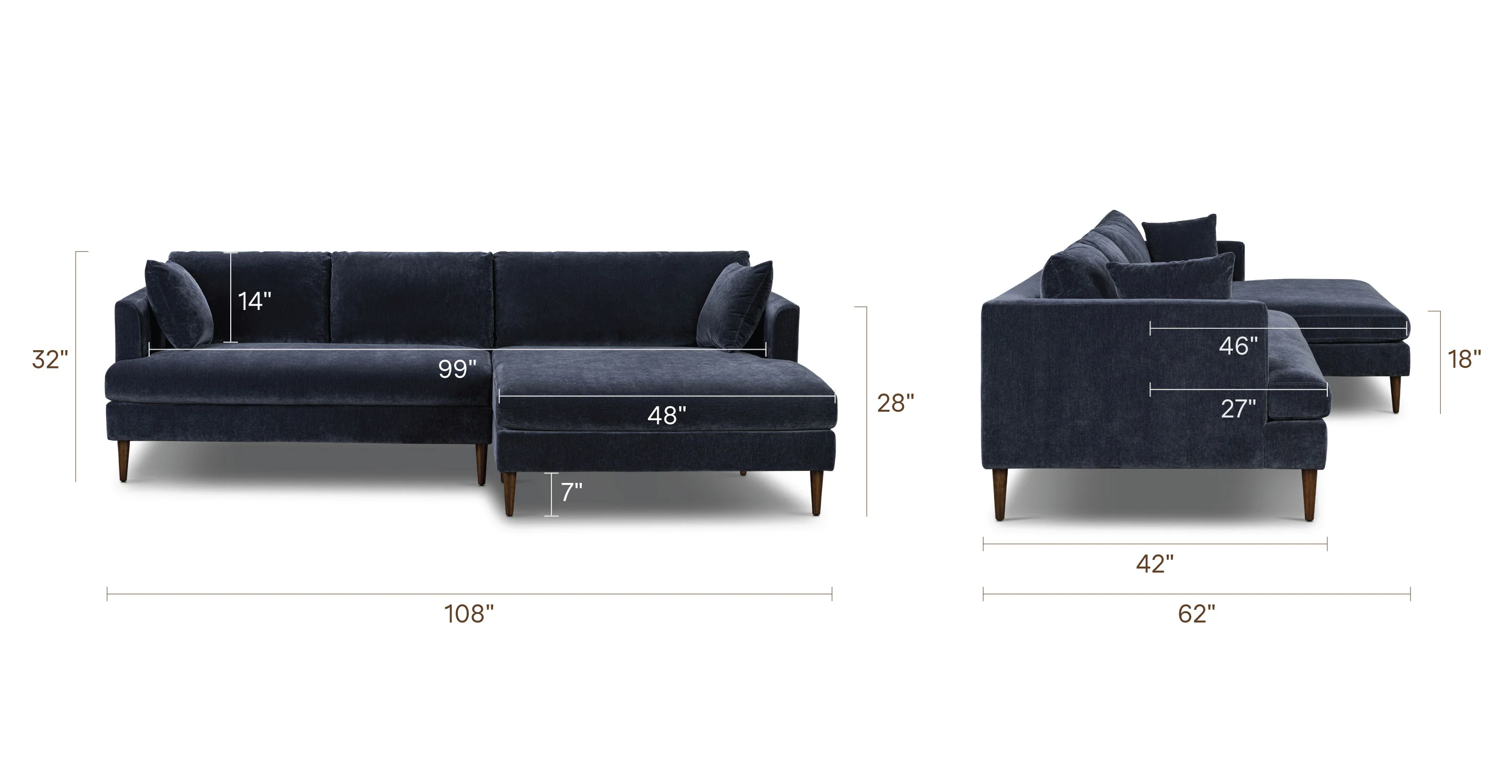 Lucerne Right-Facing Sectional with Extra-Wide Chaise - Image 32