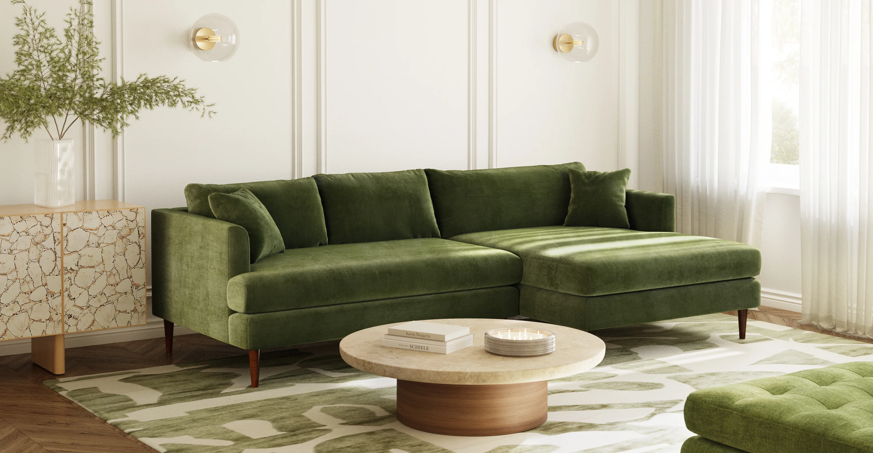 Lucerne Right-Facing Sectional with Extra-Wide Chaise - Image 4