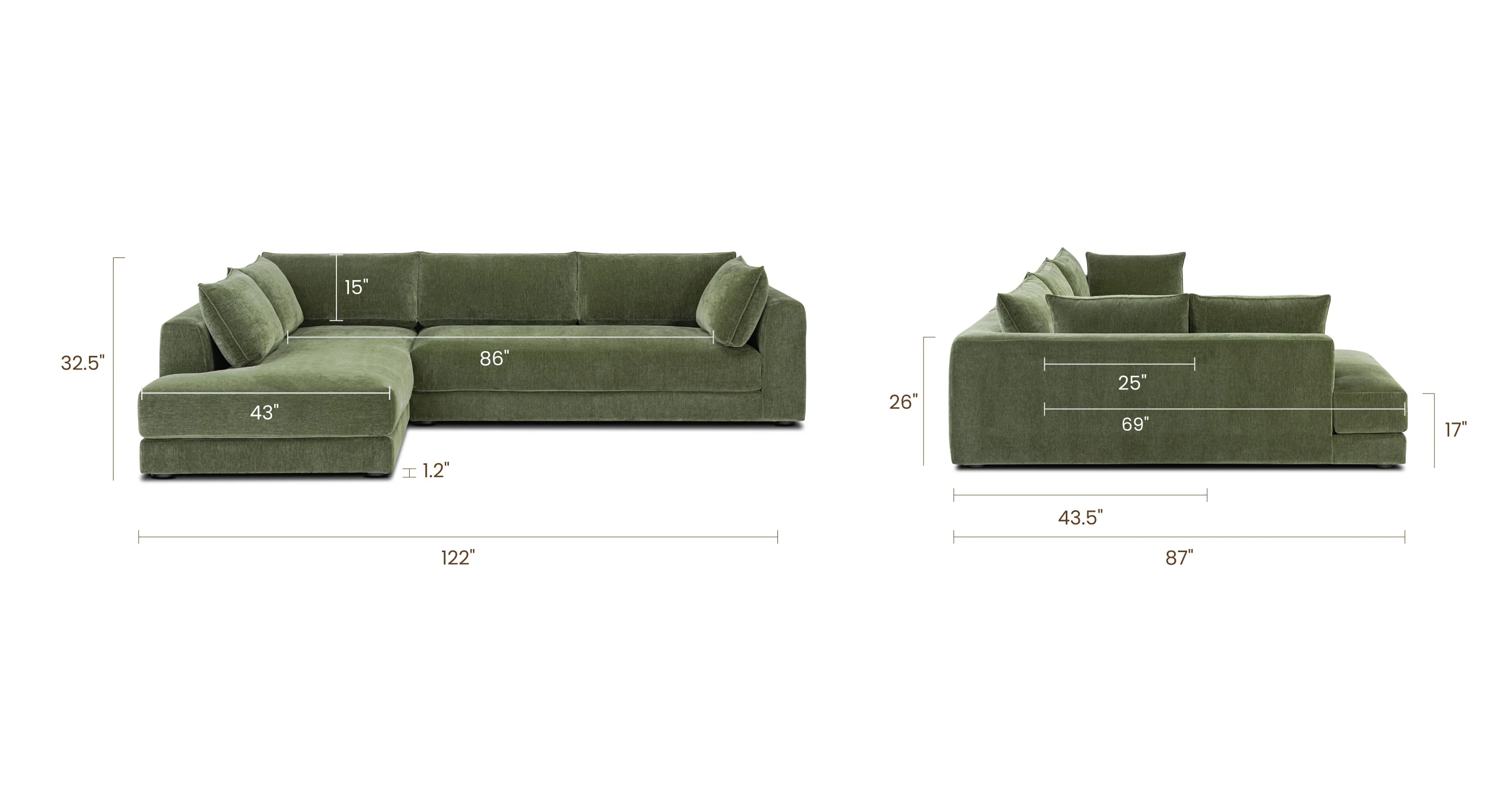 Marcel Left-Facing Corner Sectional - Image 14
