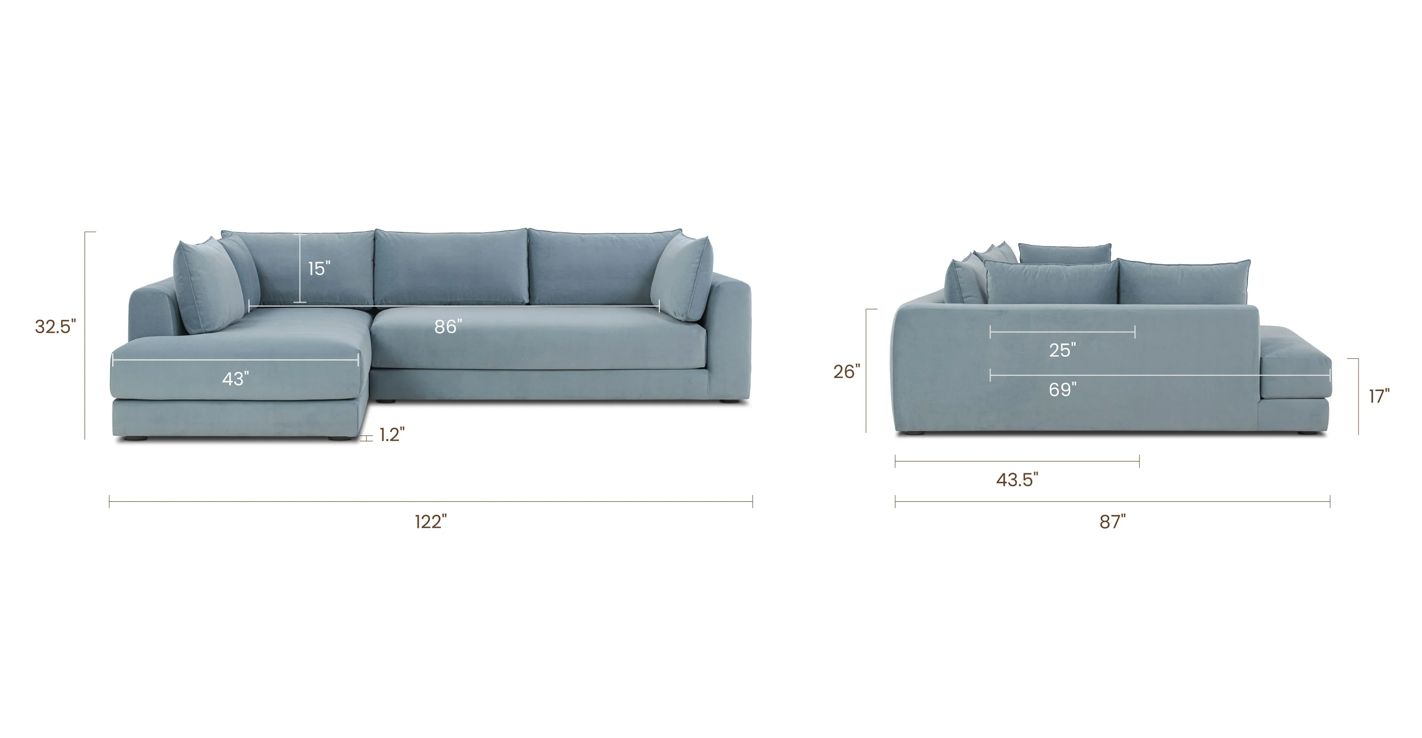 Marcel Left-Facing Corner Sectional - Image 29