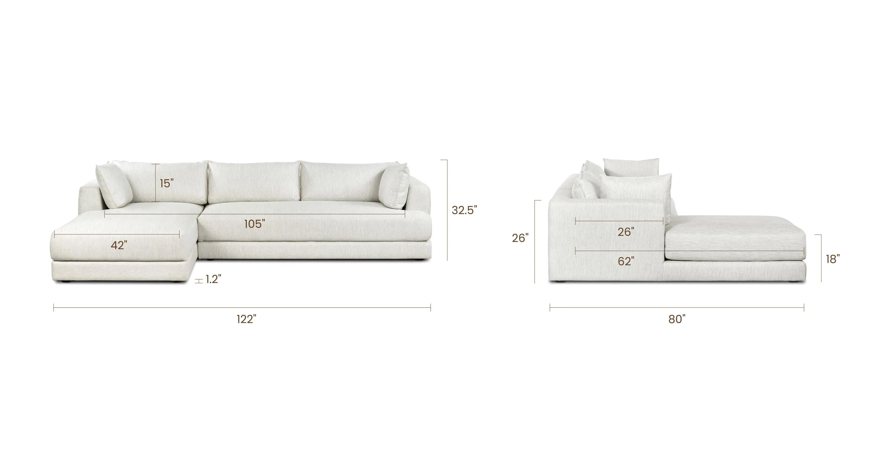 Marcel Left-Facing Sectional - Image 15