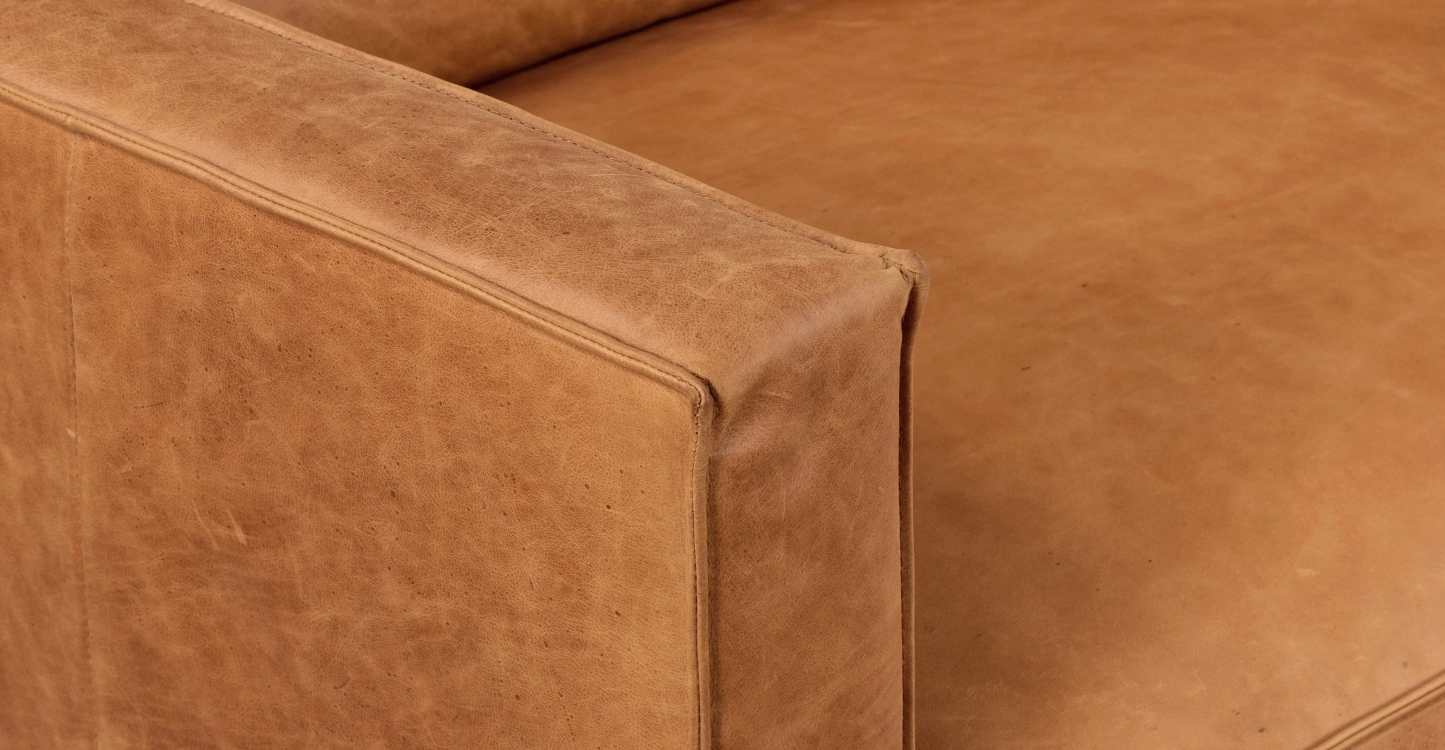 Mateo Leather Sofa - Image 14
