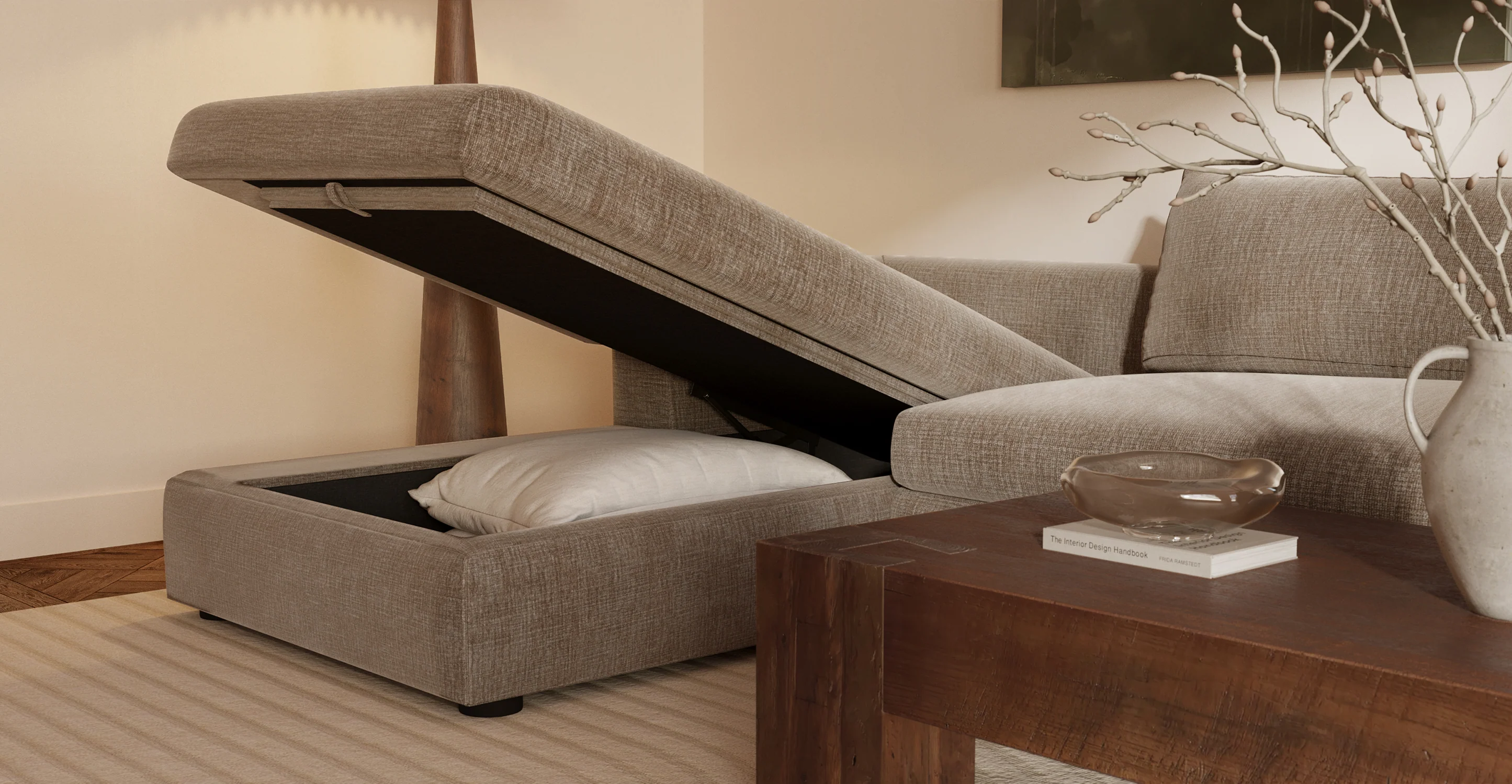 Milo Left-Facing Sectional with Storage - Image 4