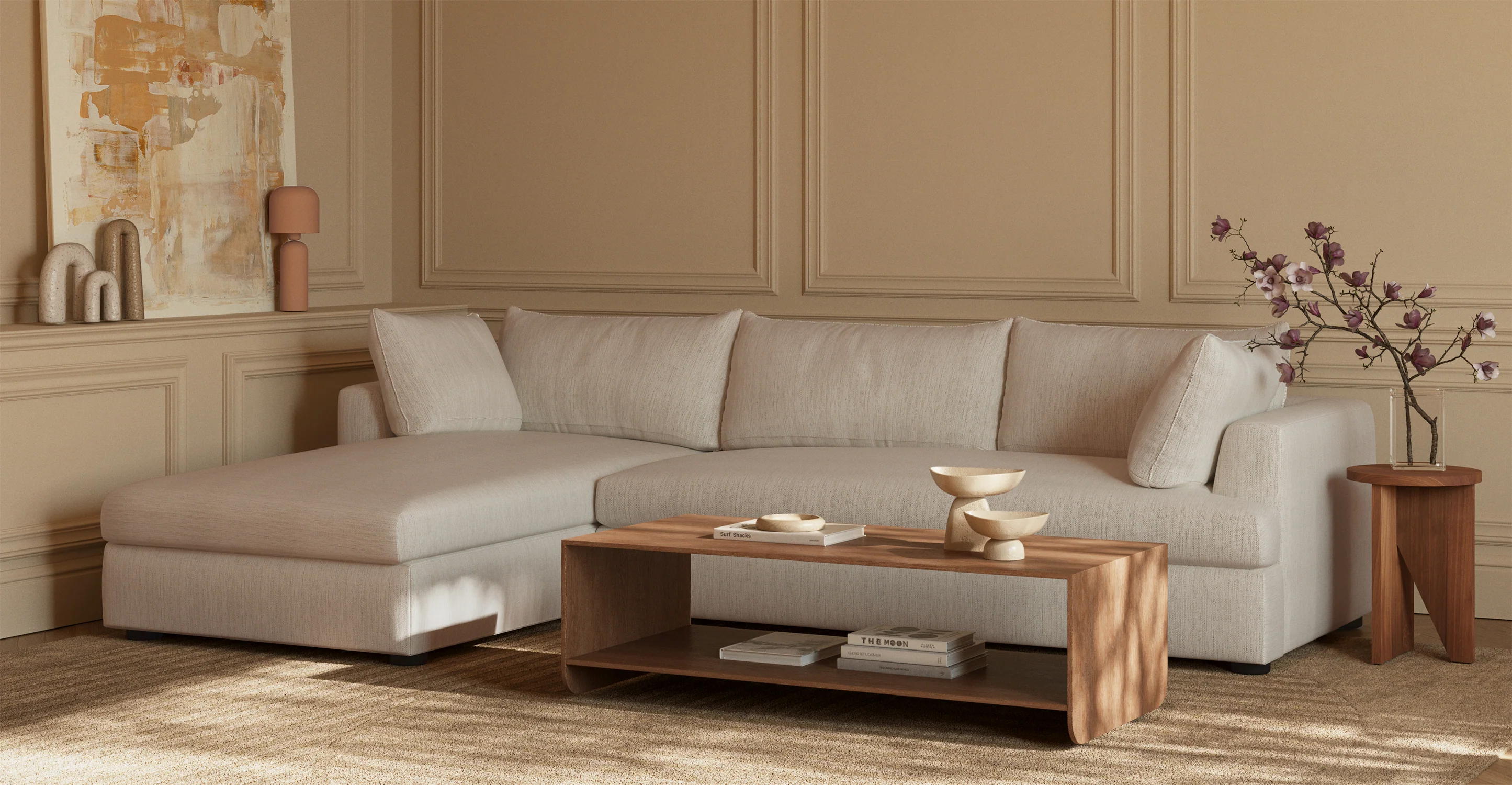 Milo Left-facing Sleeper Sectional - Image 3