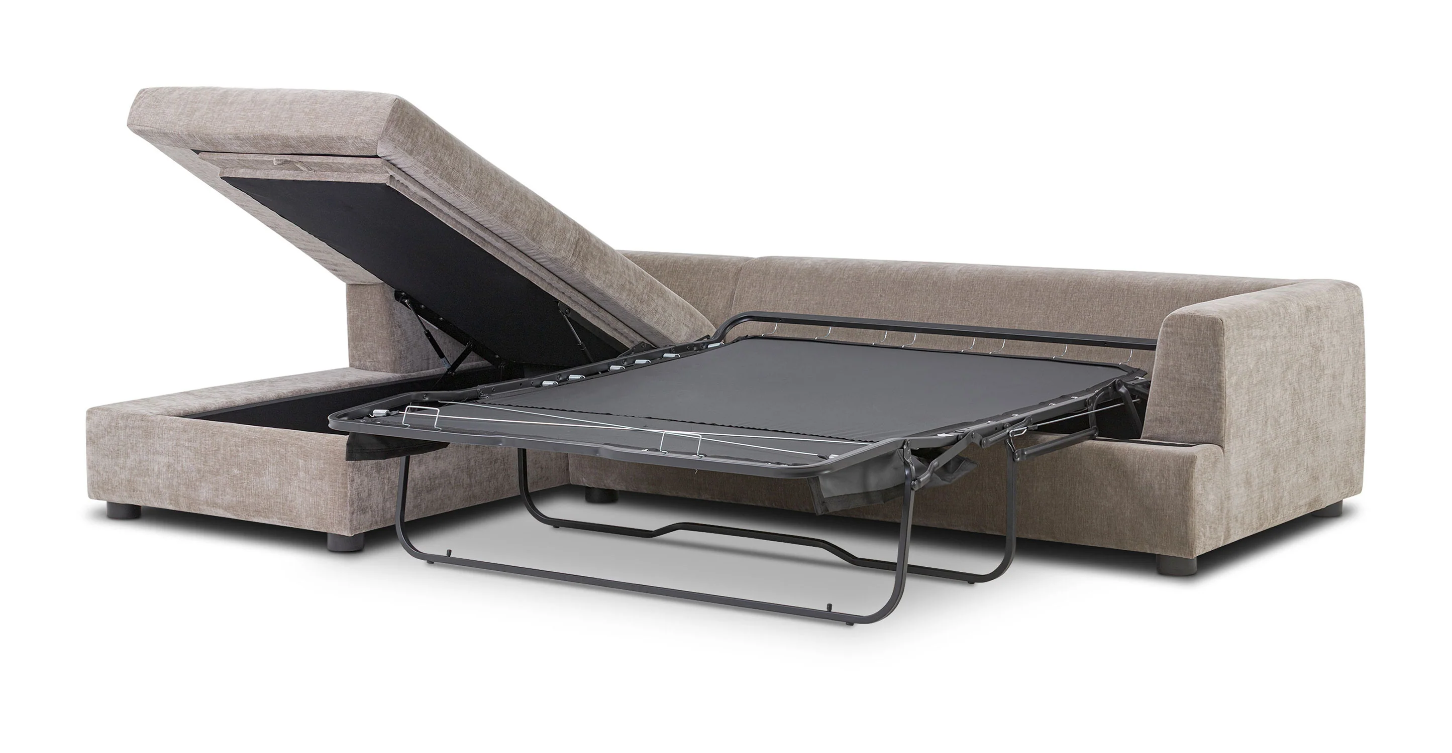 Milo Left-facing Sleeper Sectional - Image 38