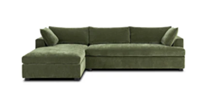 Milo Left-facing Sleeper Sectional - Image 57