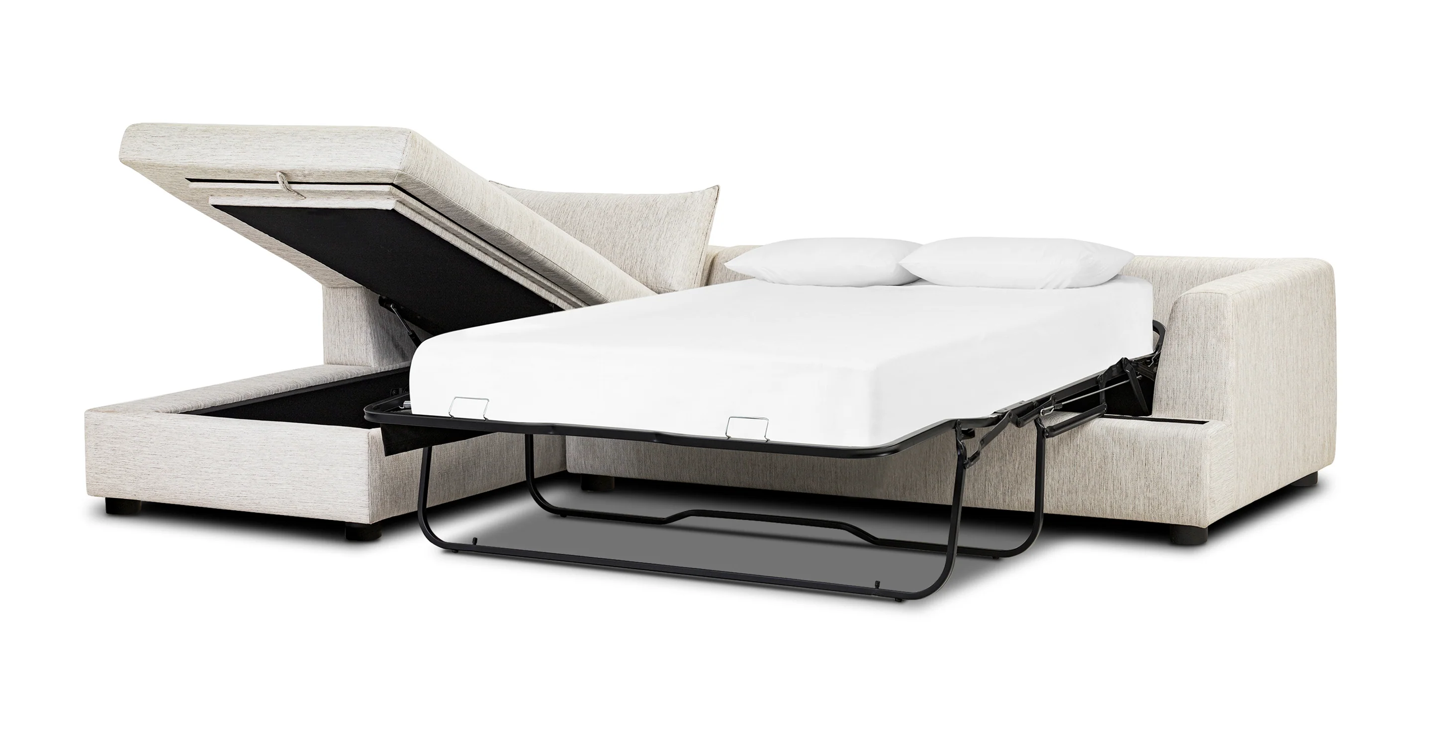 Milo Left-facing Sleeper Sectional - Image 6