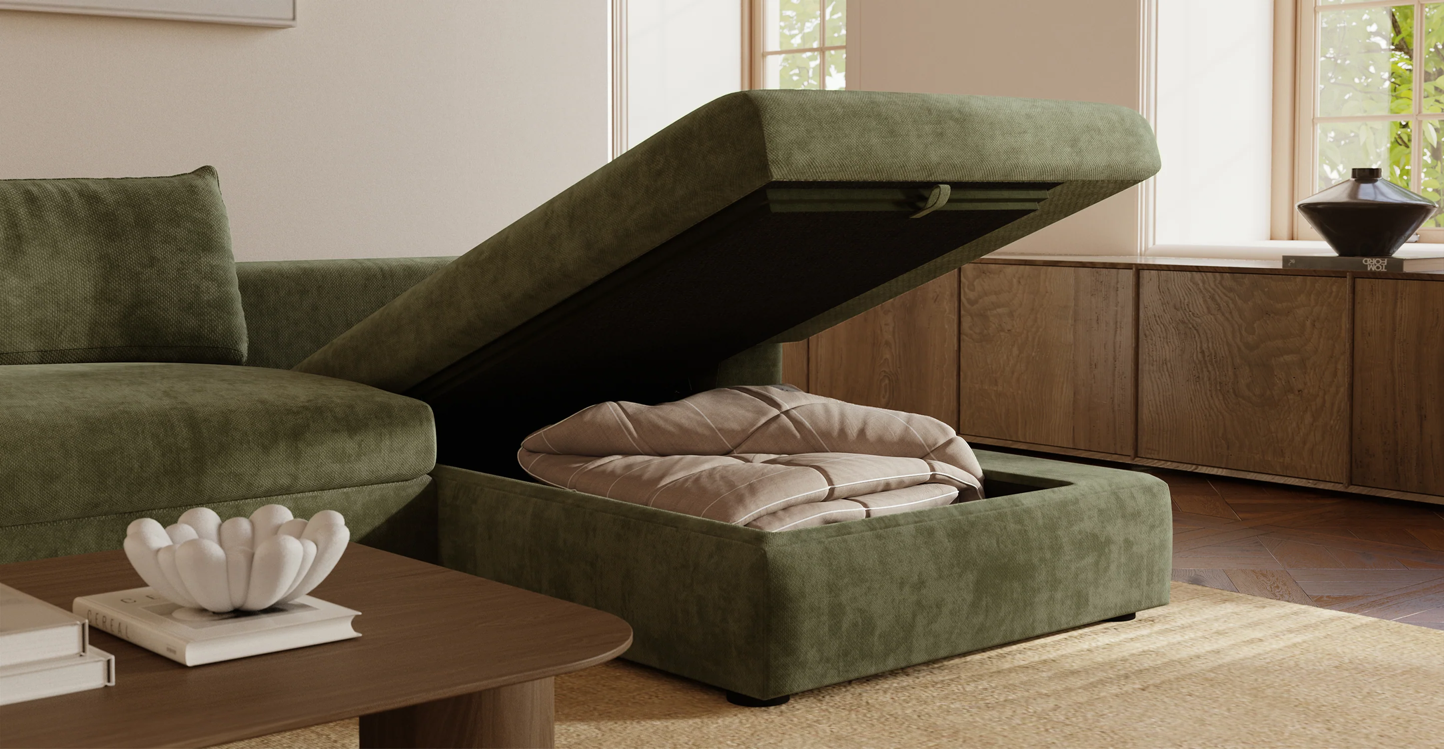 Milo Right-facing Sleeper Sectional - Image 5