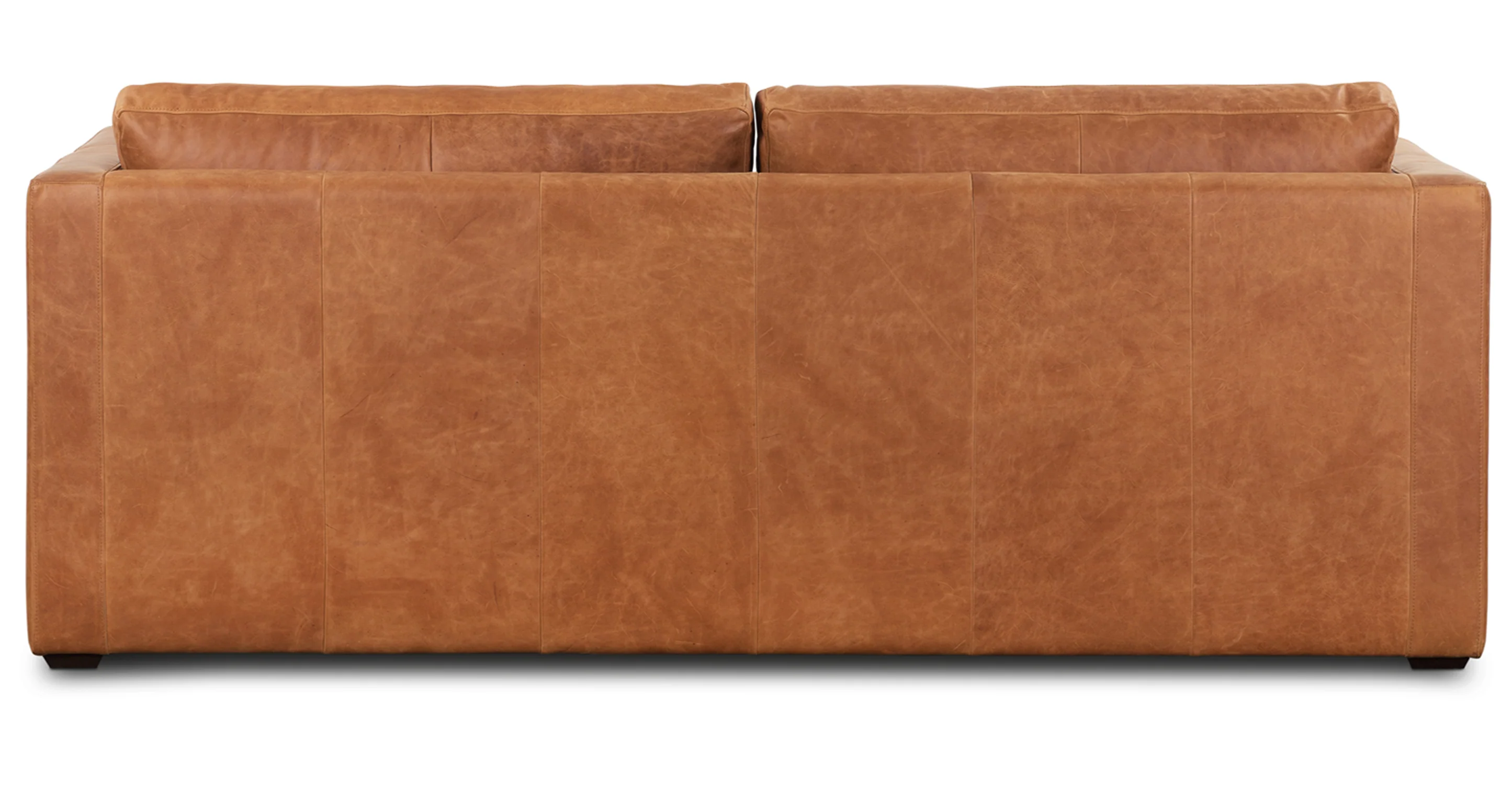 Napa 82" Leather Pull-Out Convertible Sleeper Sofa - Image 12