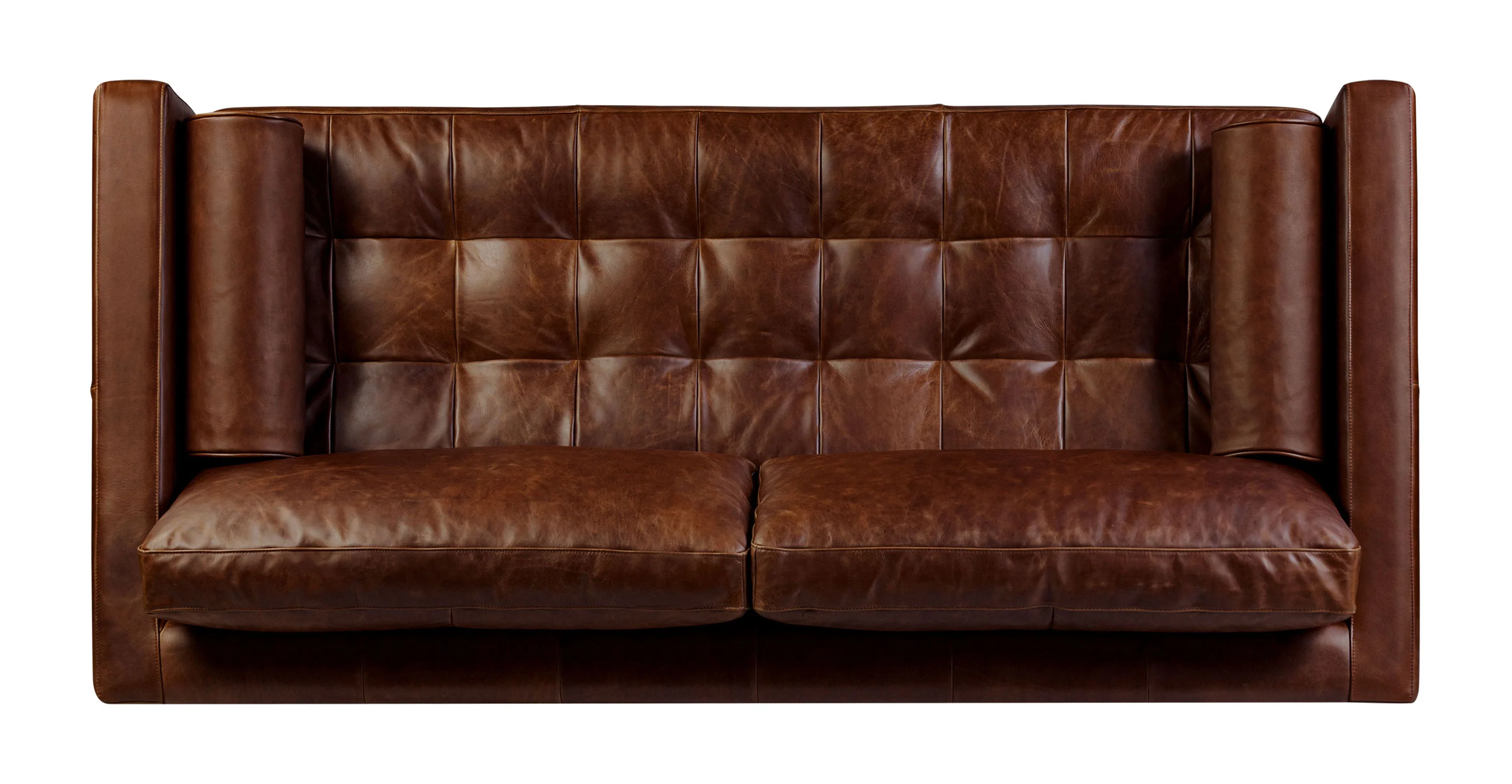 Napa 82" Leather Pull-Out Convertible Sleeper Sofa - Image 55