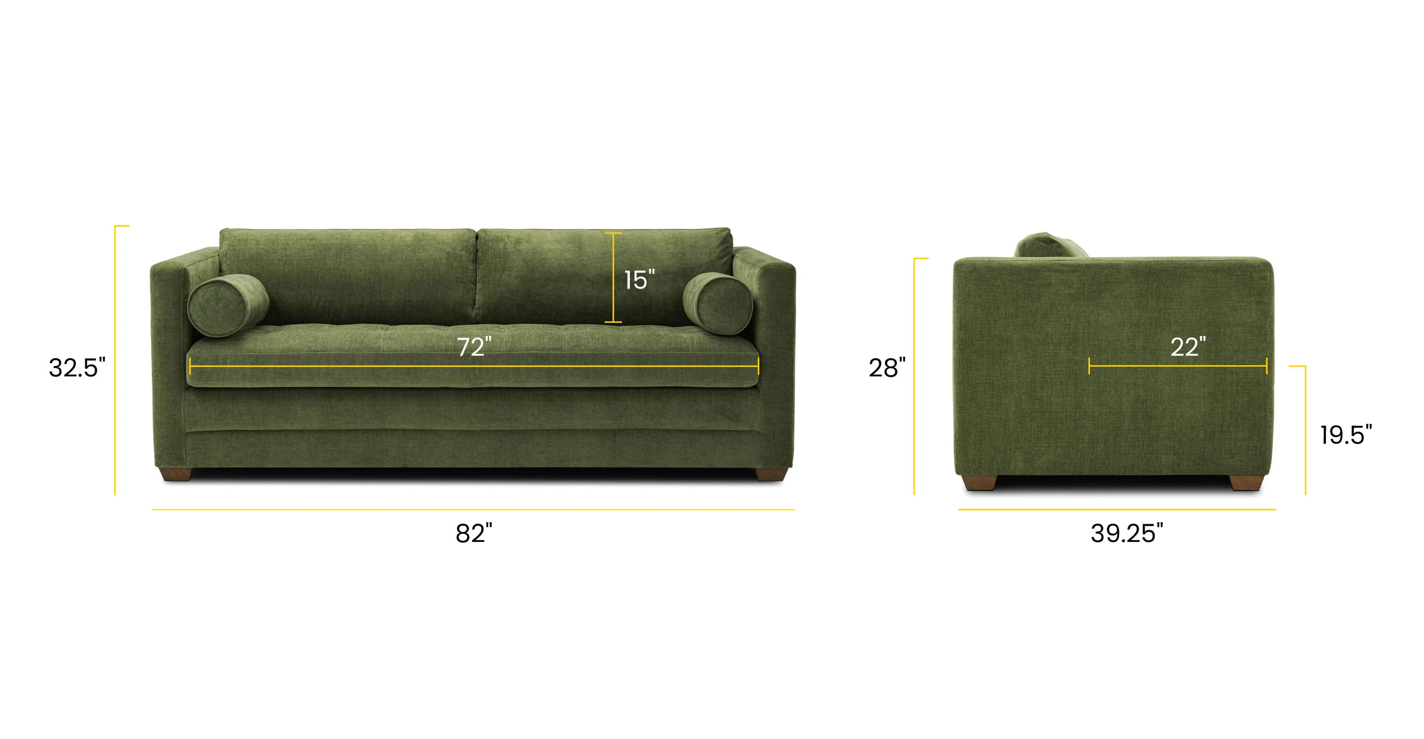 Napa 82" Pull-Out Sofa Bed - Image 20