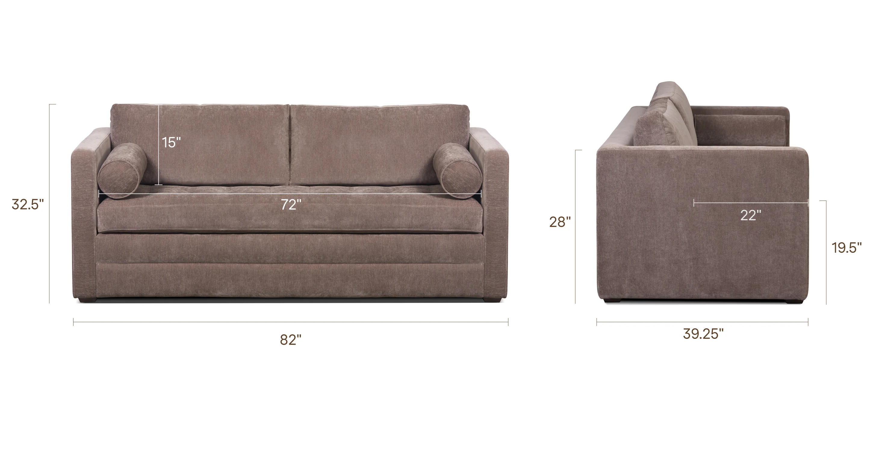 Napa 82" Pull-Out Sofa Bed - Image 34