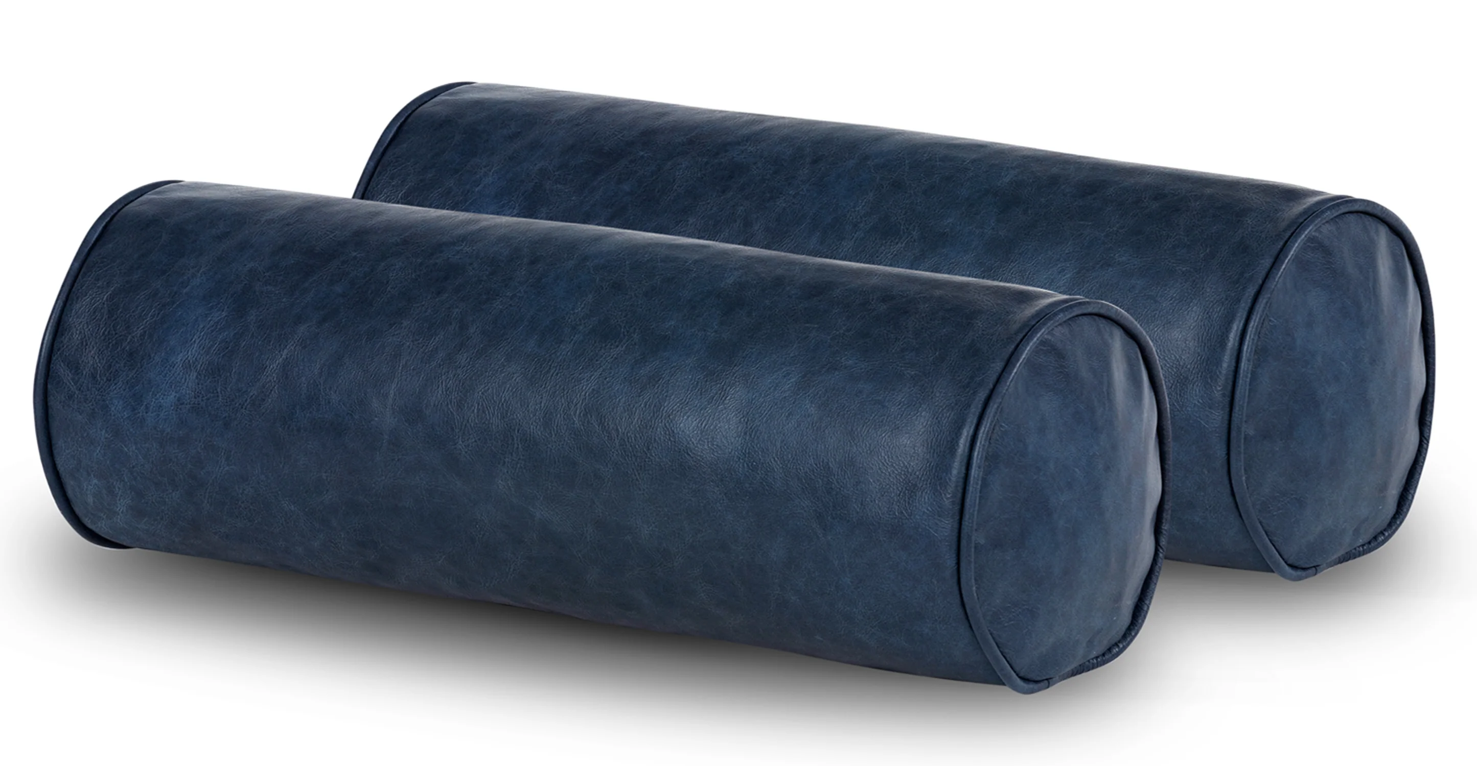 Napa Leather Bolster Pillow Set - Image 21