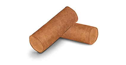 Napa Leather Bolster Pillow Set - Image 33