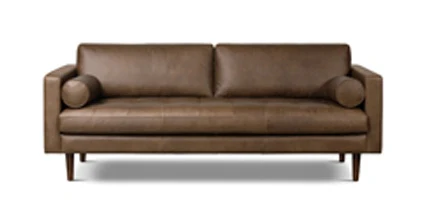 Napa Leather Sofa 88.5” - Image 122