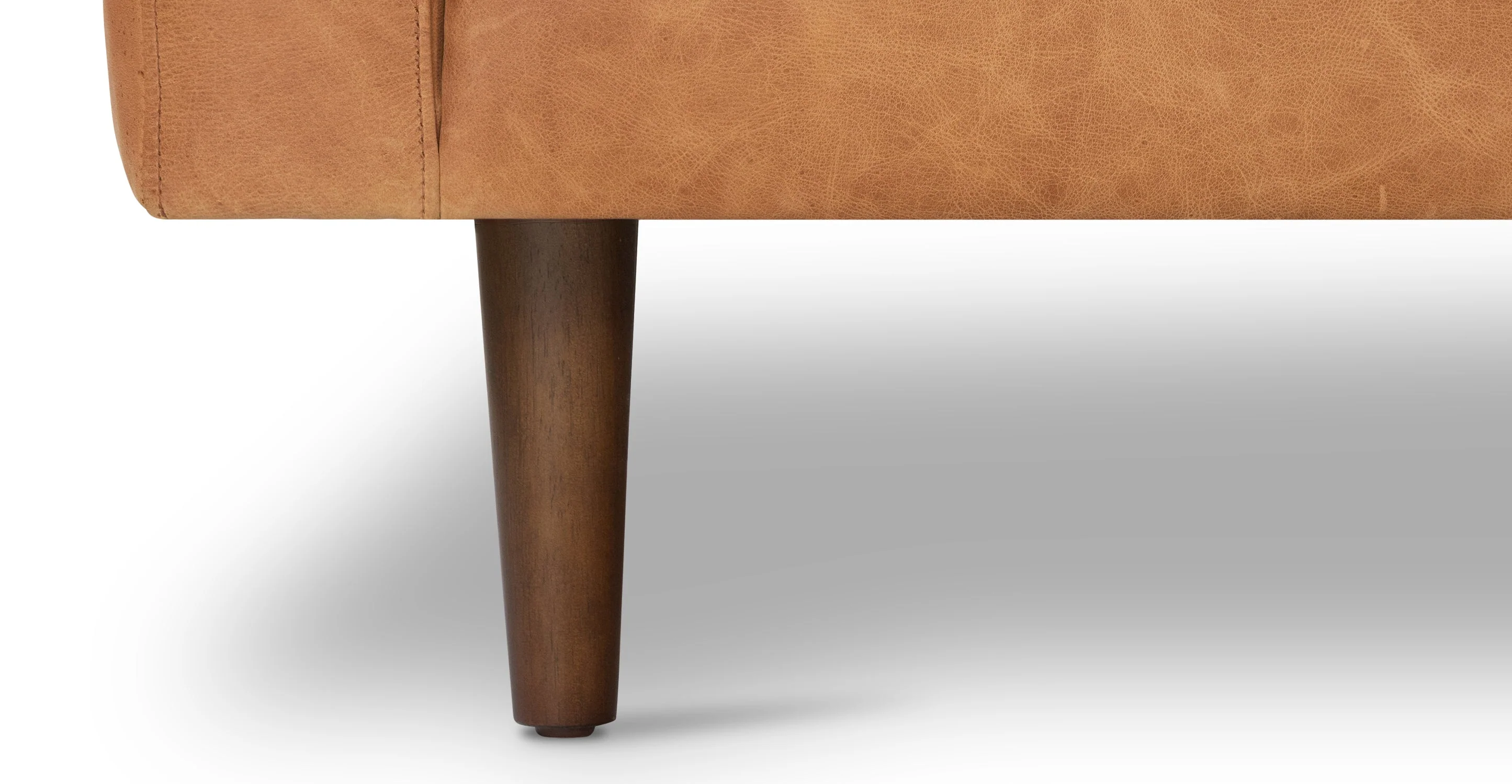 Napa Leather Sofa 88.5” - Image 24
