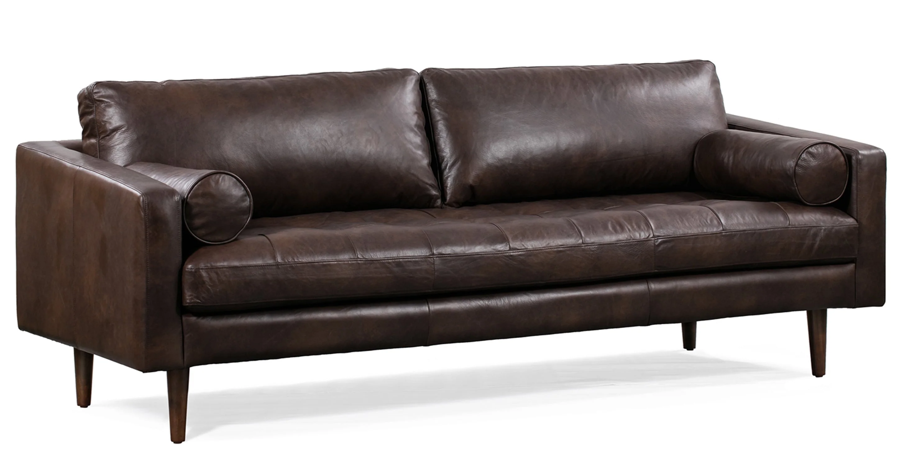 Napa Leather Sofa 88.5” - Image 35