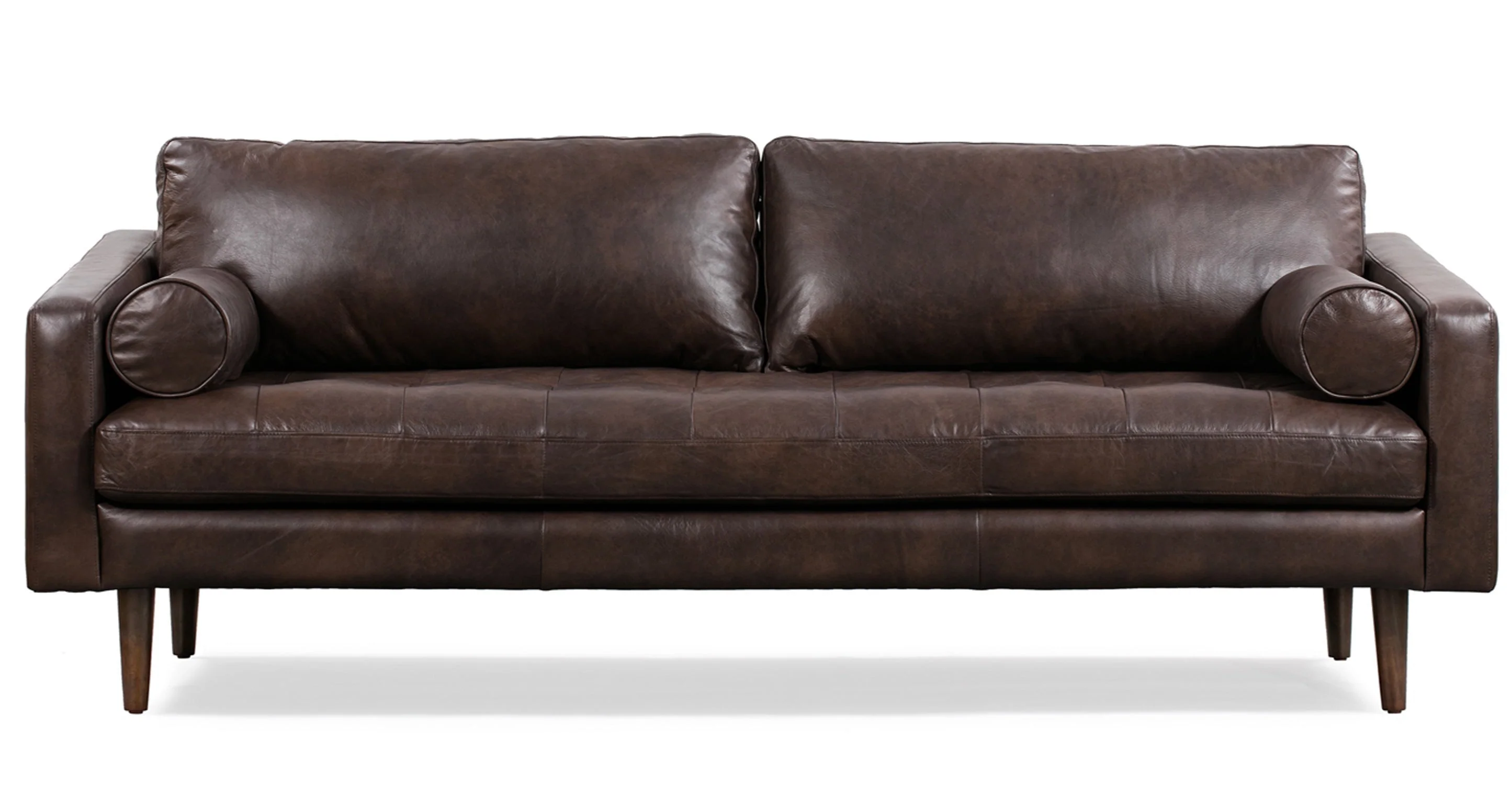 Napa Leather Sofa 88.5” - Image 36