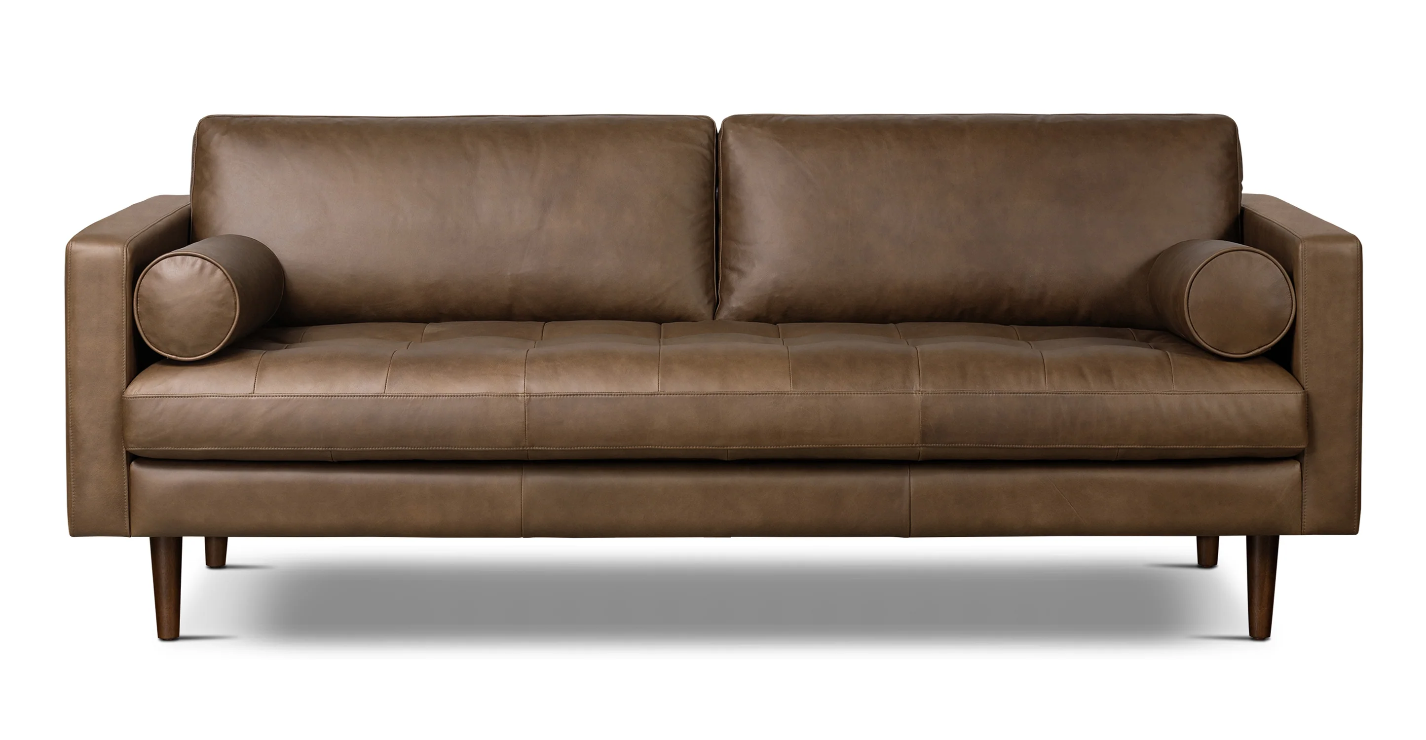 Napa Leather Sofa 88.5” - Image 78