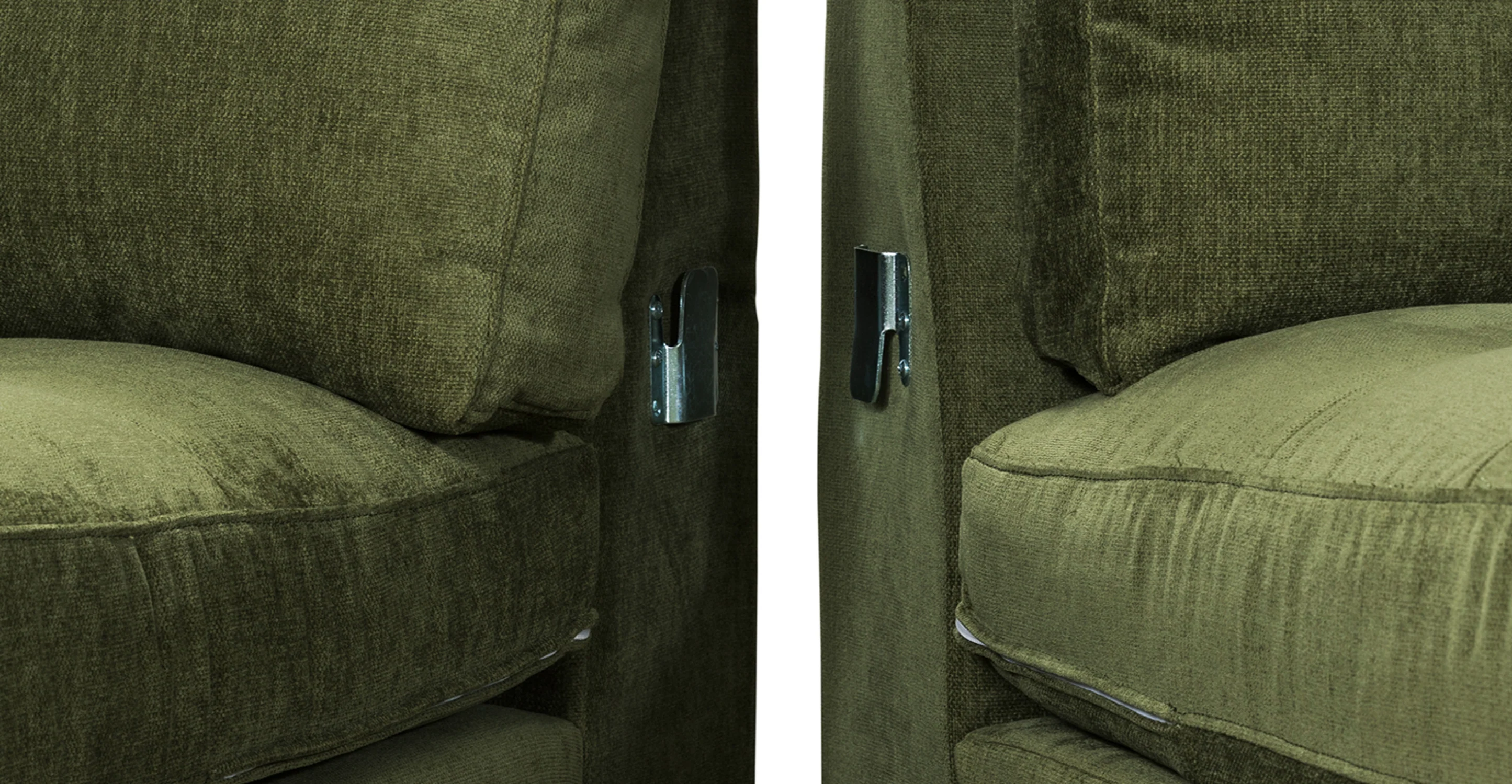 Napa Velvet Corner Sectional Sofa - Image 14