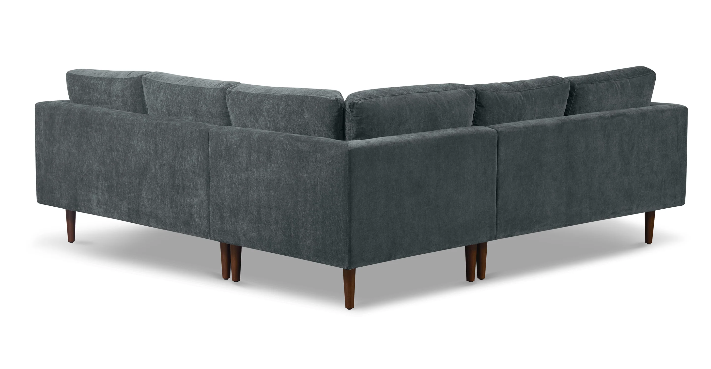 Napa Velvet Corner Sectional Sofa - Image 20