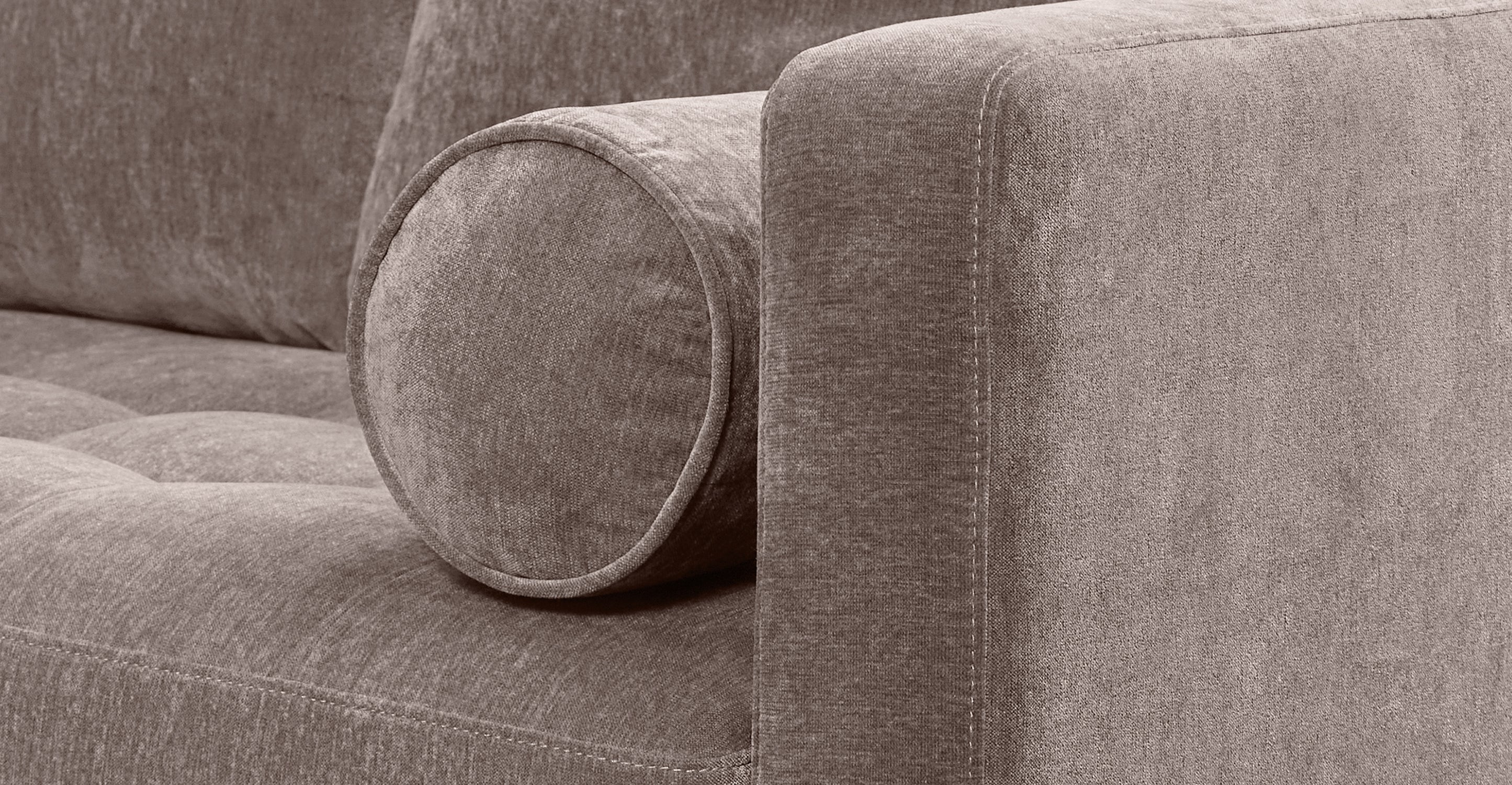 Napa Velvet Corner Sectional Sofa - Image 39