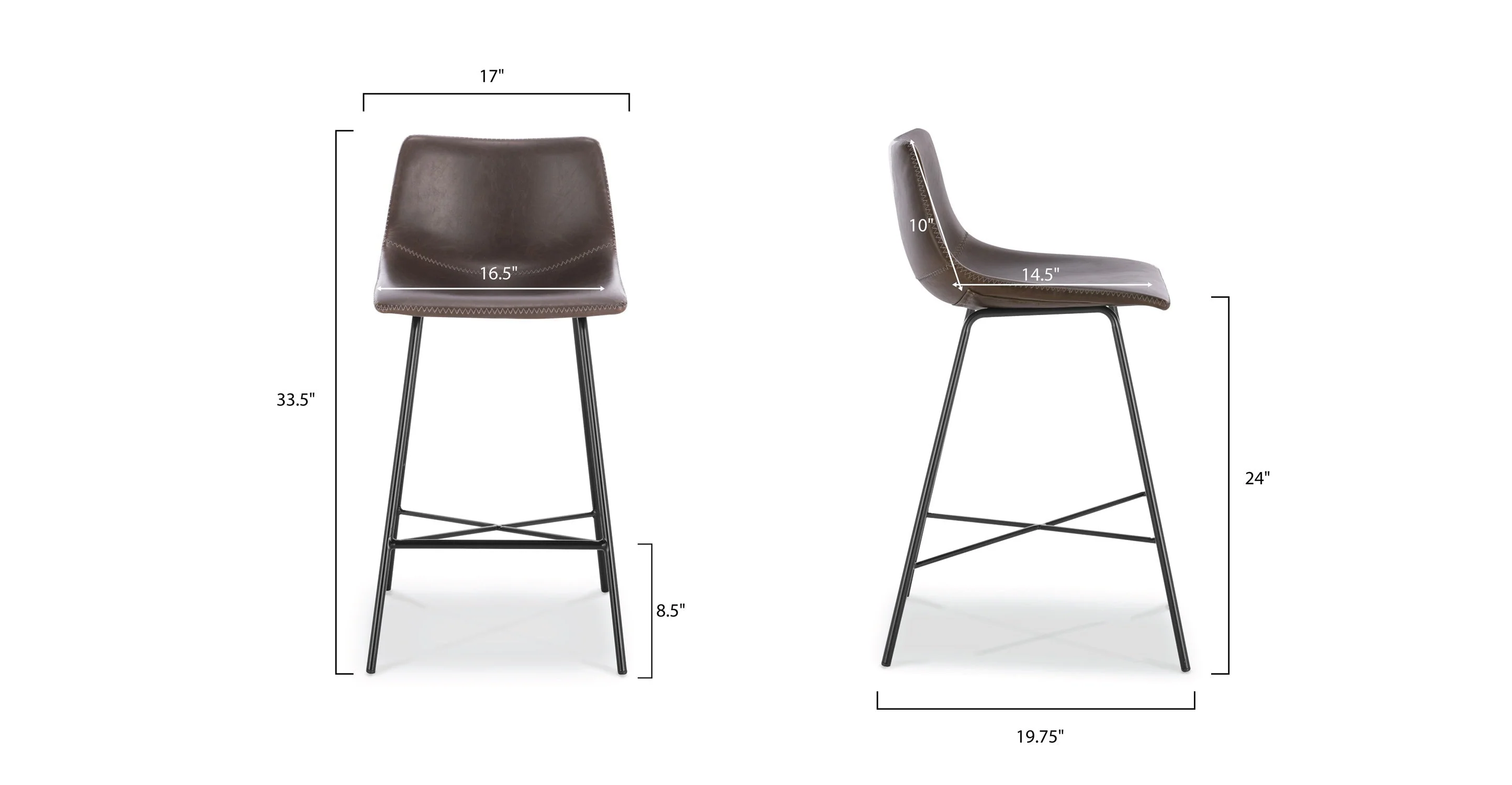 Paxton 24” Counter Height Stool - Image 54