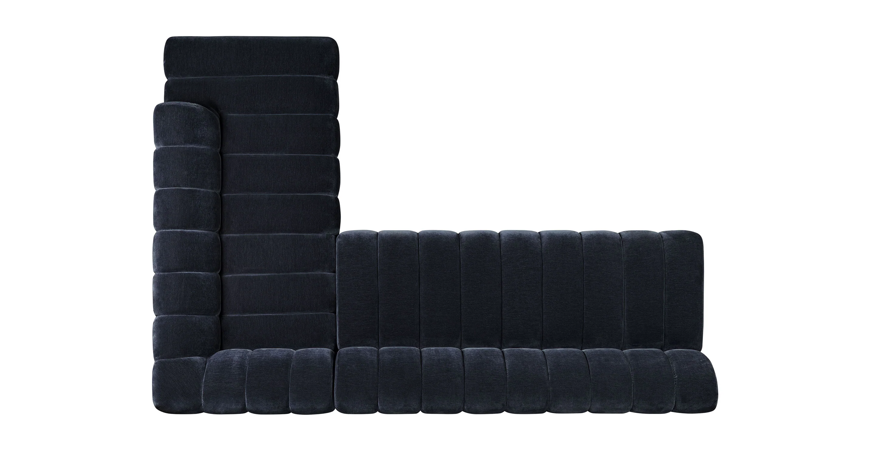 Pomona 125" Right-Facing Bumper Sectional - Image 21