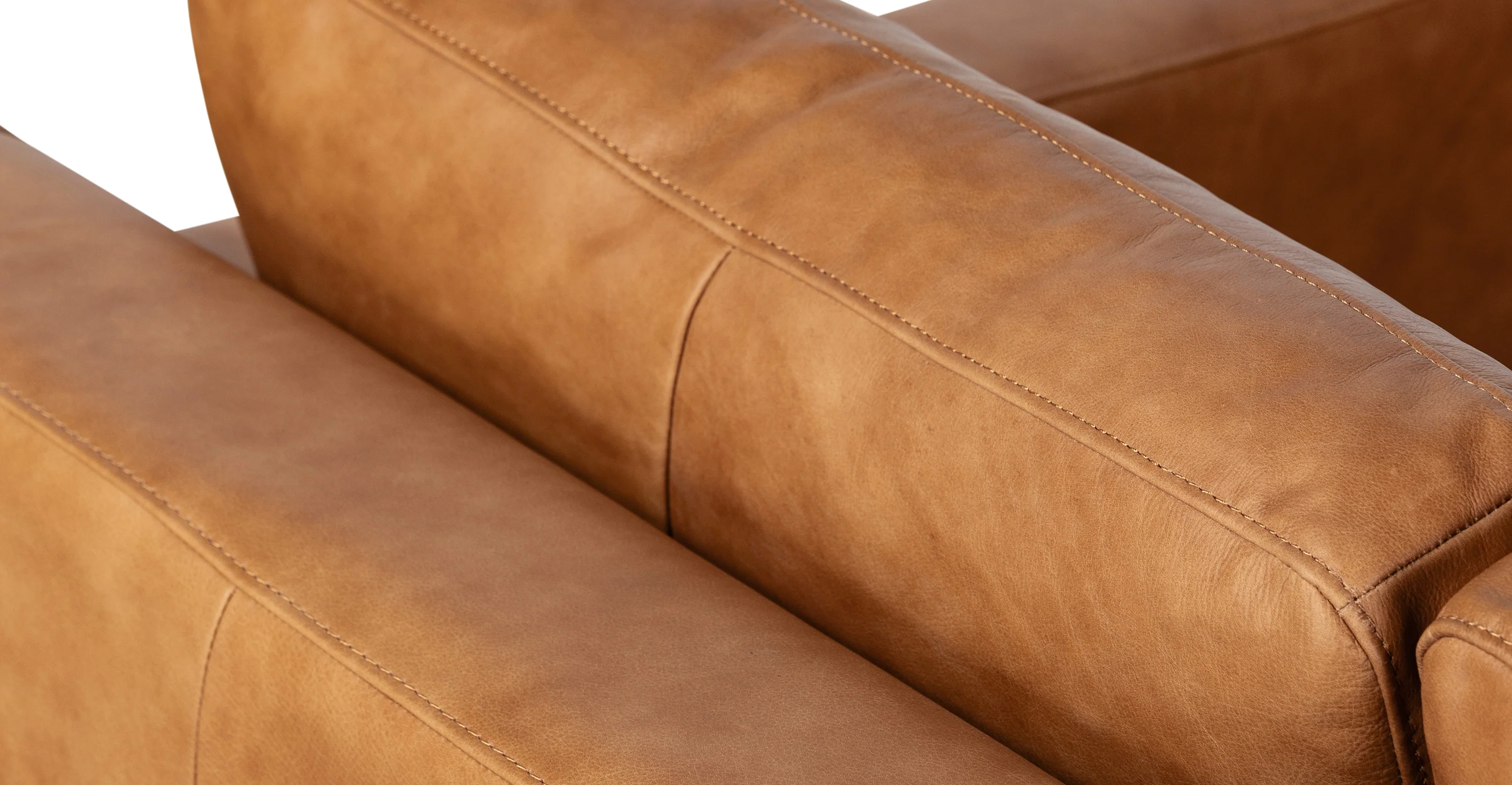 Sorrento Leather Pull-Out Convertible Sleeper Sofa - Image 13