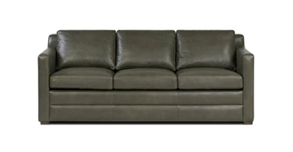 Sorrento Leather Pull-Out Convertible Sleeper Sofa - Image 50