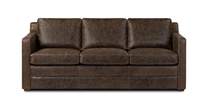 Sorrento Leather Pull-Out Convertible Sleeper Sofa - Image 51