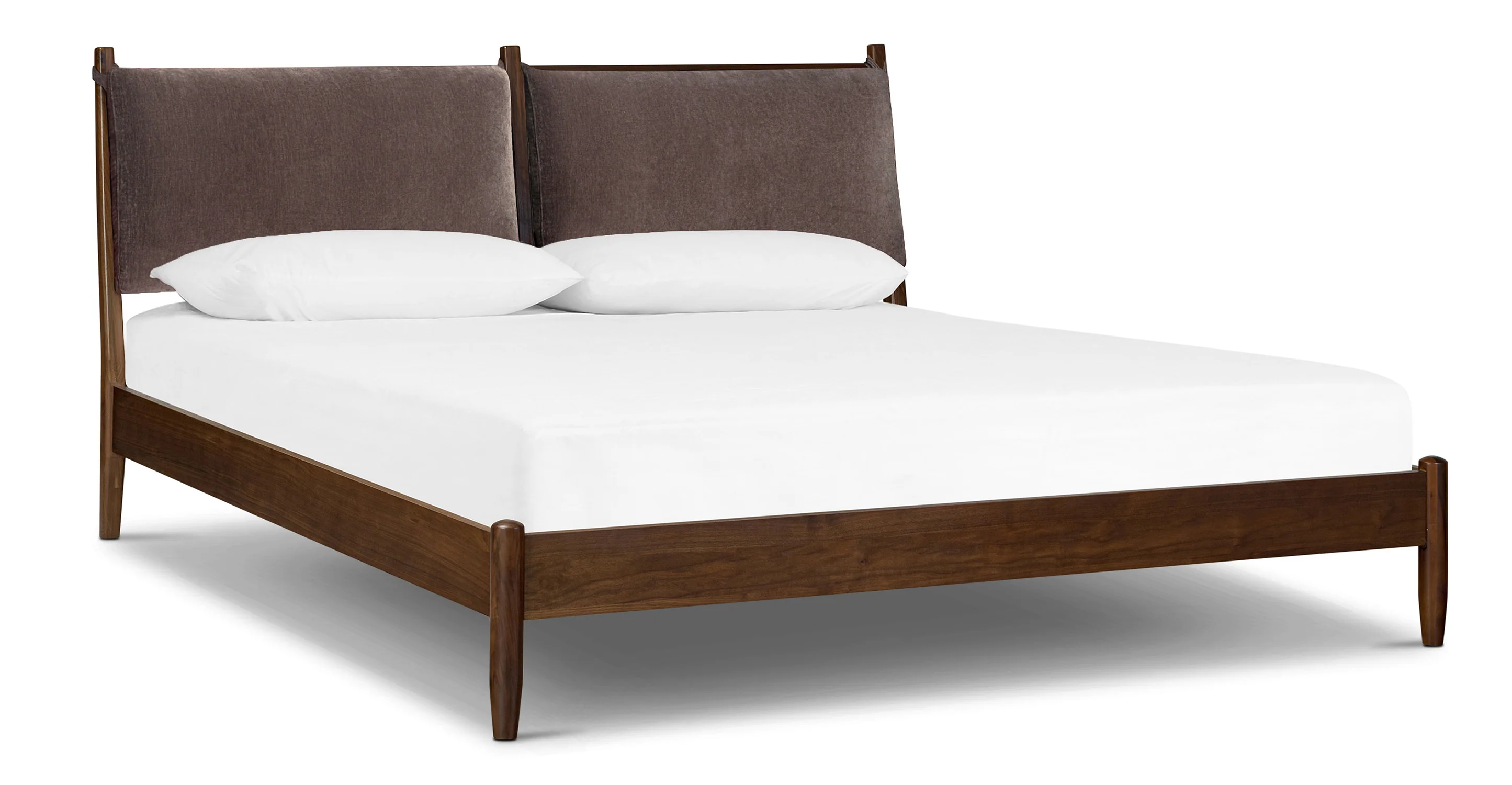 Truro Bed Frame with Fabric Headboard Cushions - Image 14