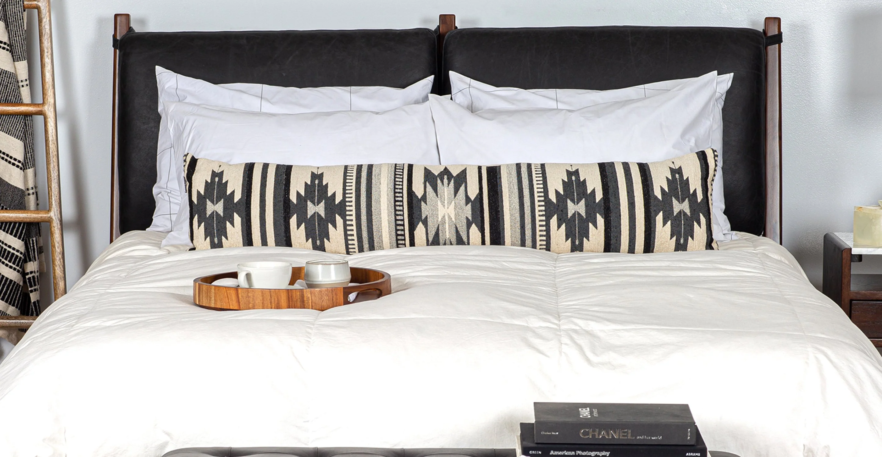 Truro Bed Headboard Cushion Set - Image 3