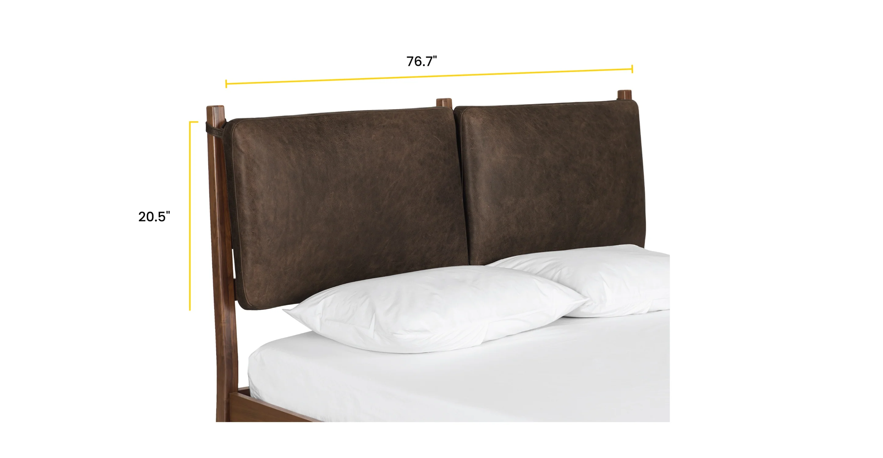Truro Bed Headboard Cushion Set - Image 52