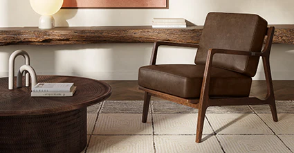 Verity Leather Lounge Chair - Image 133