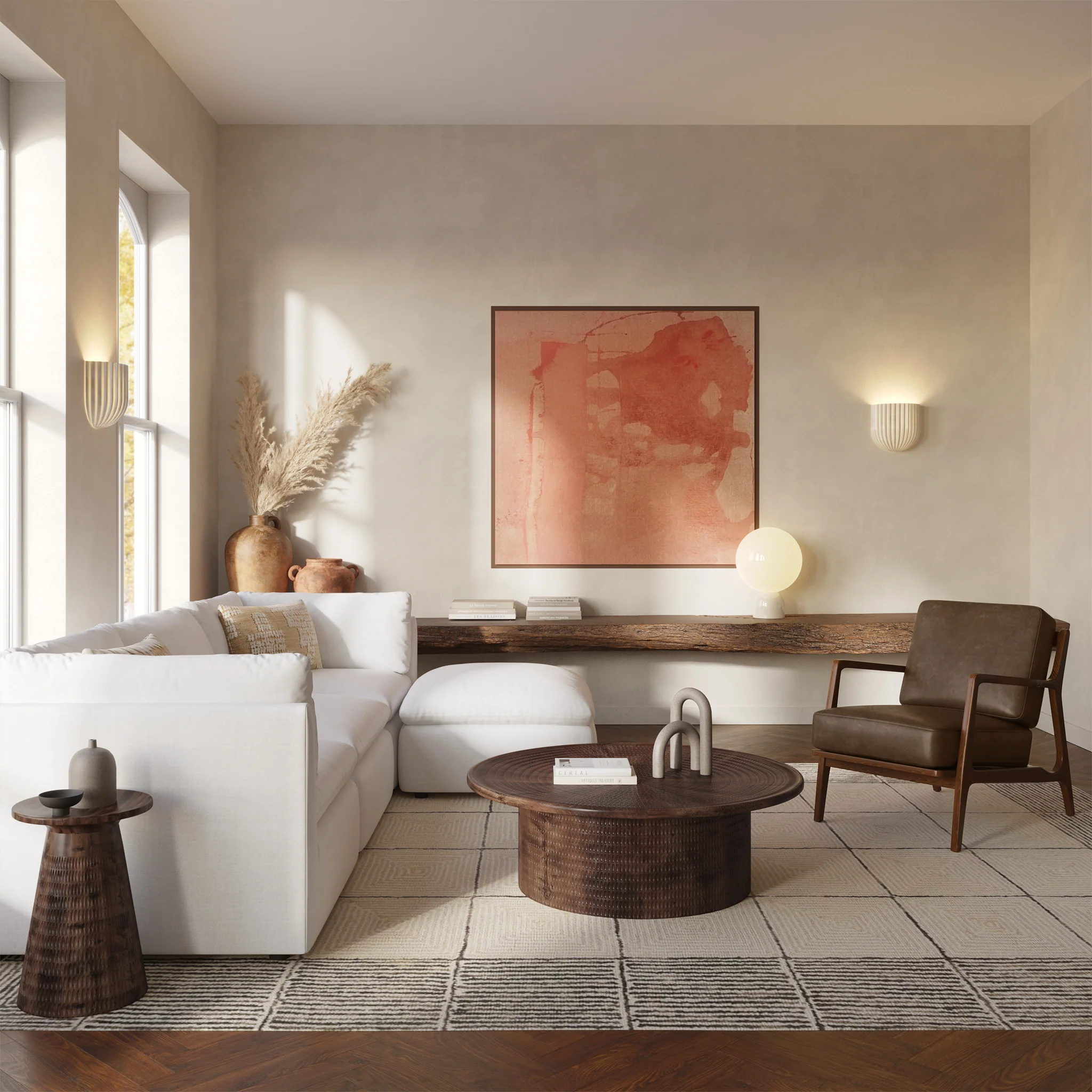 Verity Leather Lounge Chair - Image 135