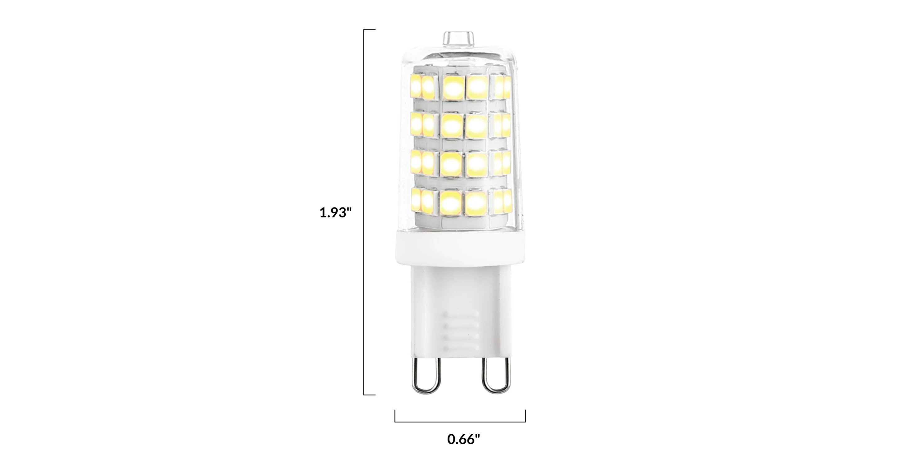 Vita G9 30 Watt Equivalent 3 Watt LED Bulb - Image 10
