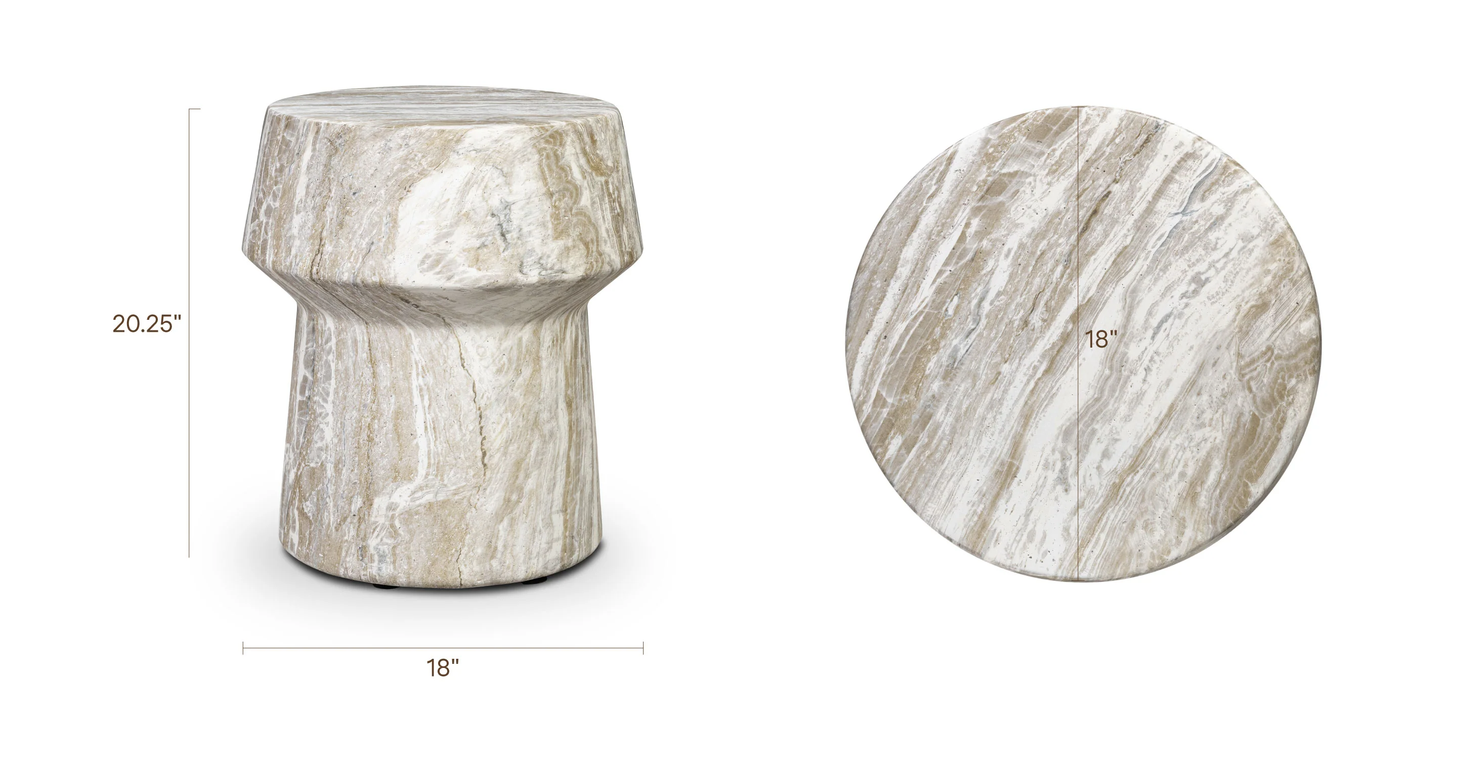 Zyra 18" Side Table - Image 18
